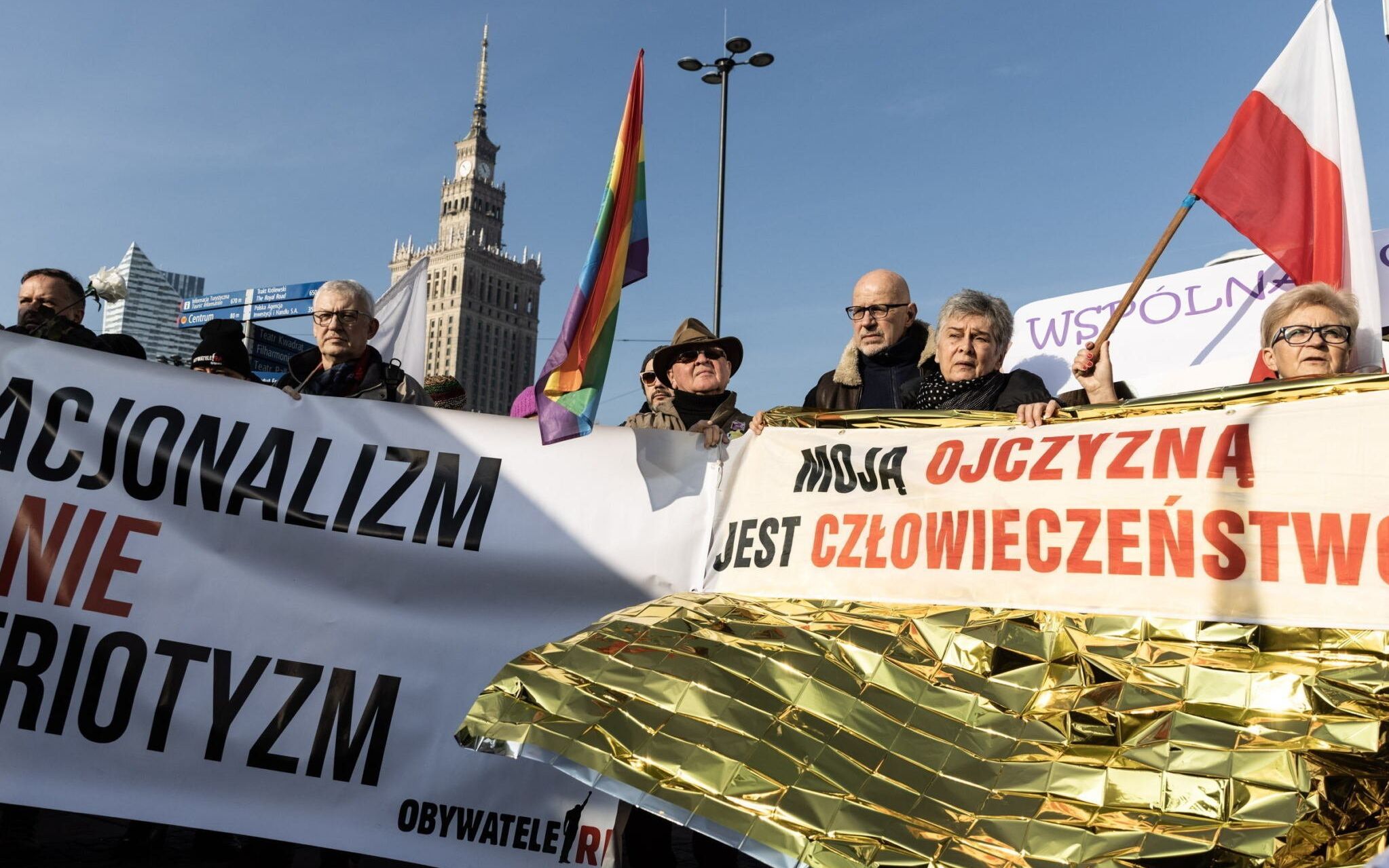 11.11.2021 Warszawa . Zgromadzenie Obywateli RP przed Marszem Niepodleglosci .
Fot. Martyna Niecko / Agencja Wyborcza.pl