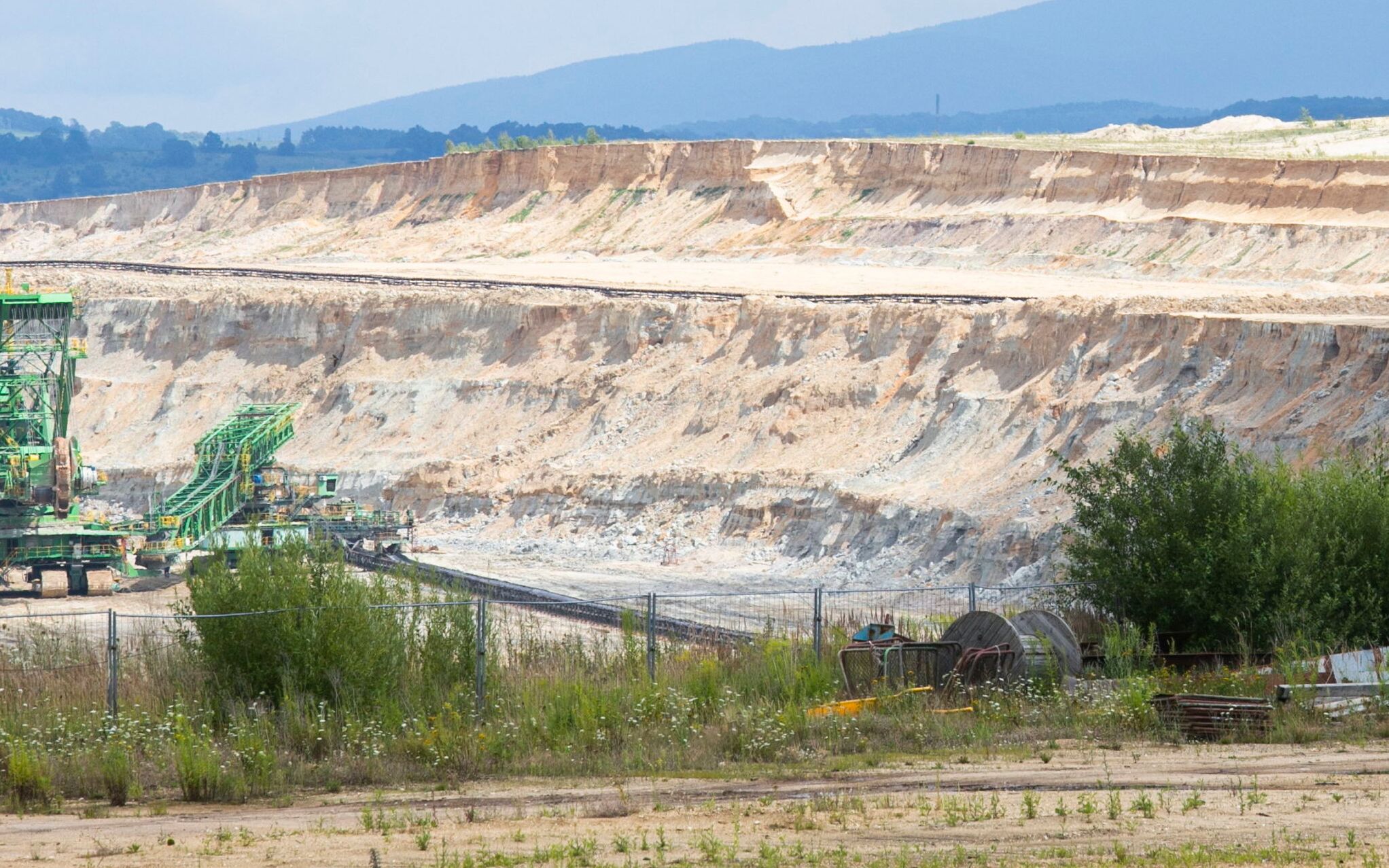 04.08.2021 Bogatynia . Kopalnia Wegla Brunatnego Turow .
Fot . Krzysztof Cwik / Agencja Wyborcza.pl