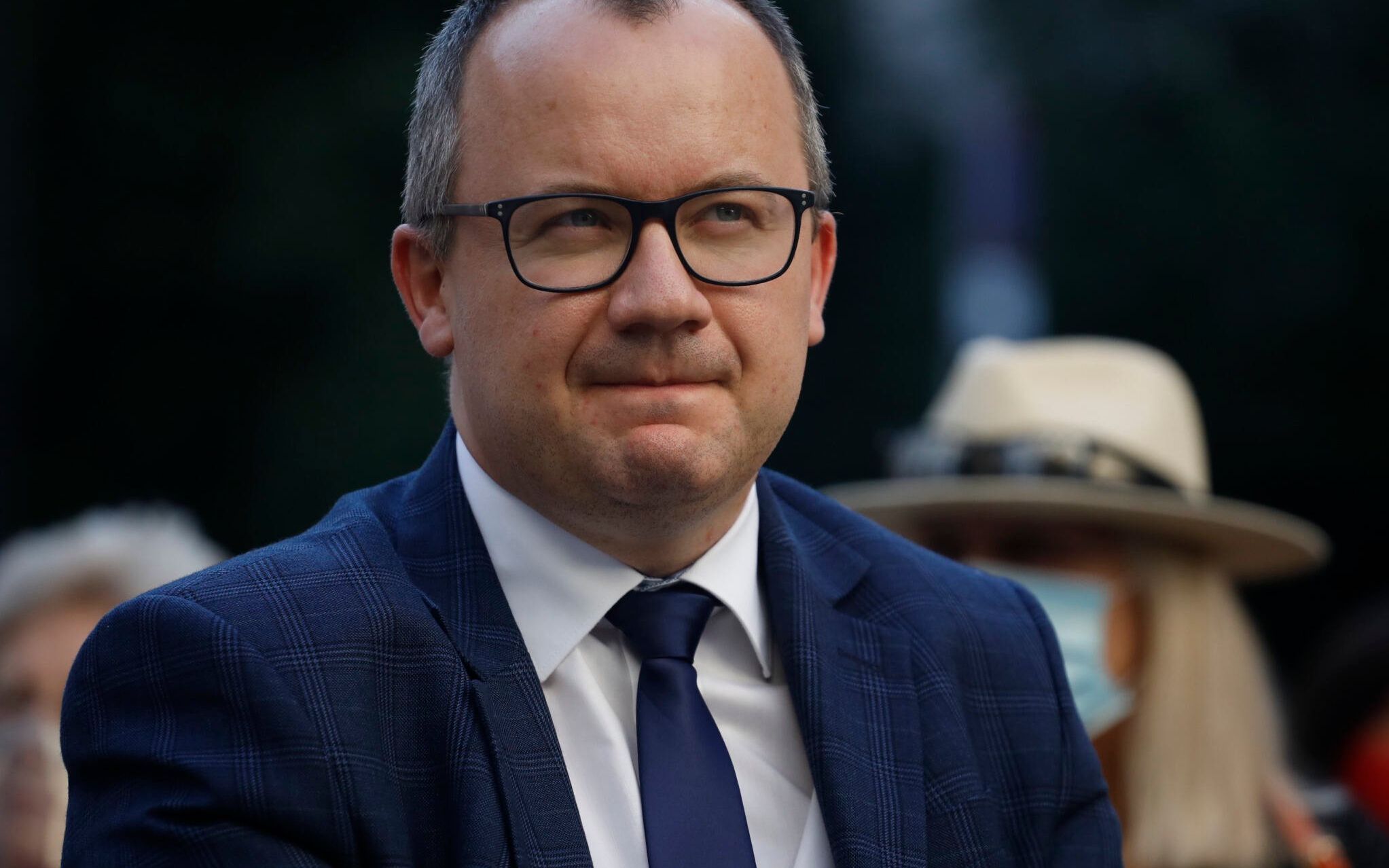 14.09.2020 Warszawa , ulica Dluga 23 / 25 . Biuro Rzecznika Praw Obywatelskich . Rzecznik praw obywatelskich Adam Bodnar podczas podziekowan od Ulicznej Opozycji dla rzecznika praw obywatelskich Adama Bodnara.
Fot. Maciek Jazwiecki / Agencja Gazeta