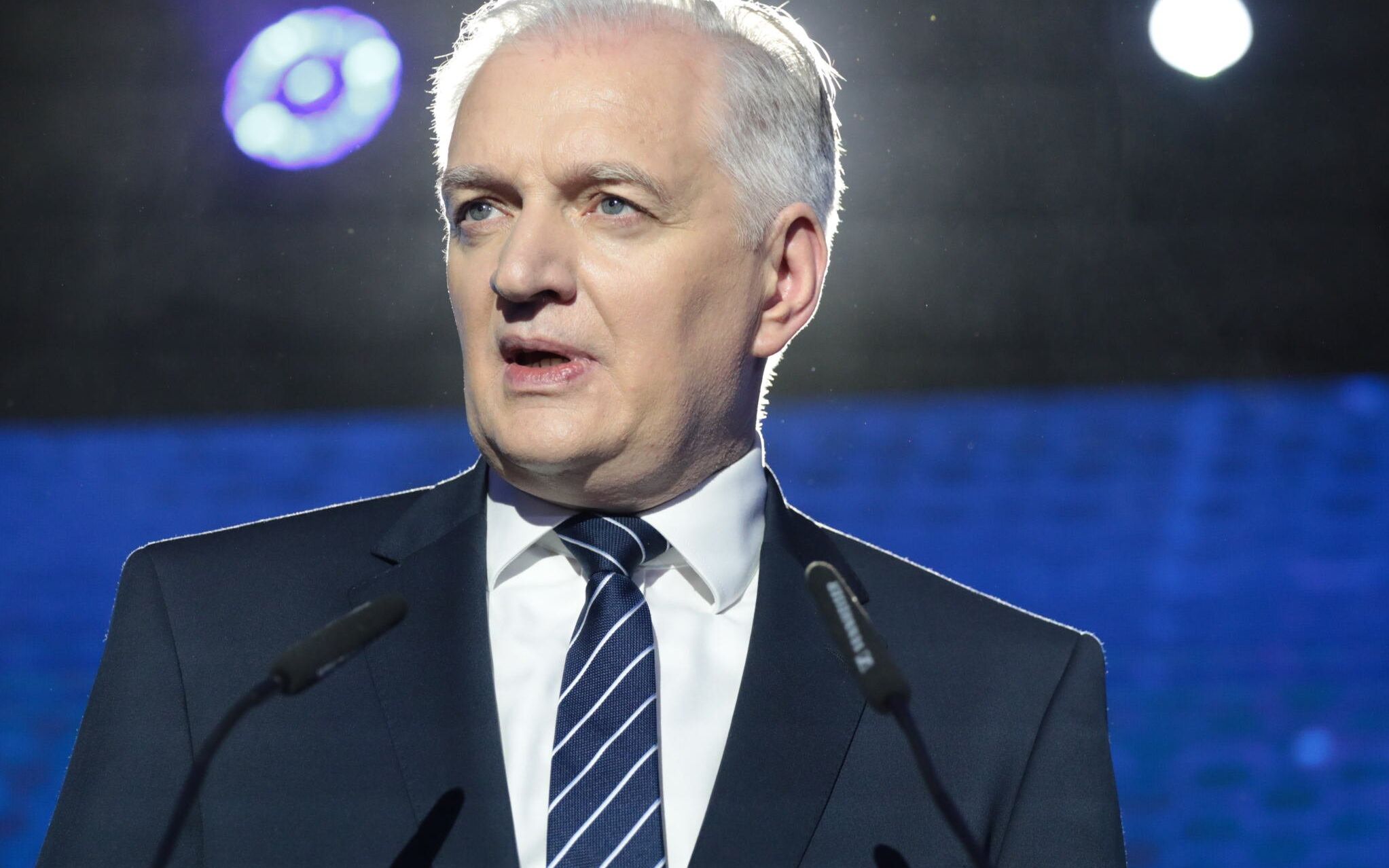 27.06.2021 Warszawa , ul Skalnicowa , hotel Hilton . Prezes Porozumienia, wicepremier, minister rozwoju, pracy i technologii Jaroslaw Gowin podczas Kongresu Wyborczego Porozumienia Jaroslawa Gowina .
Fot. Slawomir Kaminski / Agencja Gazeta