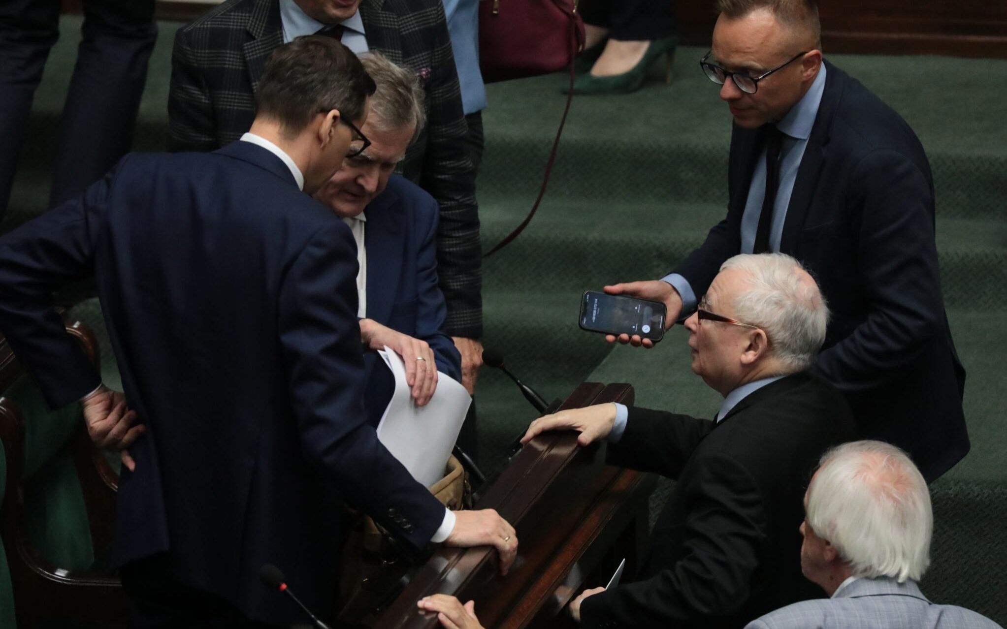 09.06.2022 Warszawa , ulica Wiejska . Sejm . 56 . posiedzenie Sejmu IX kadencji . podczas bloku glosowan .
Fot. Slawomir Kaminski / Agencja Wyborcza.pl