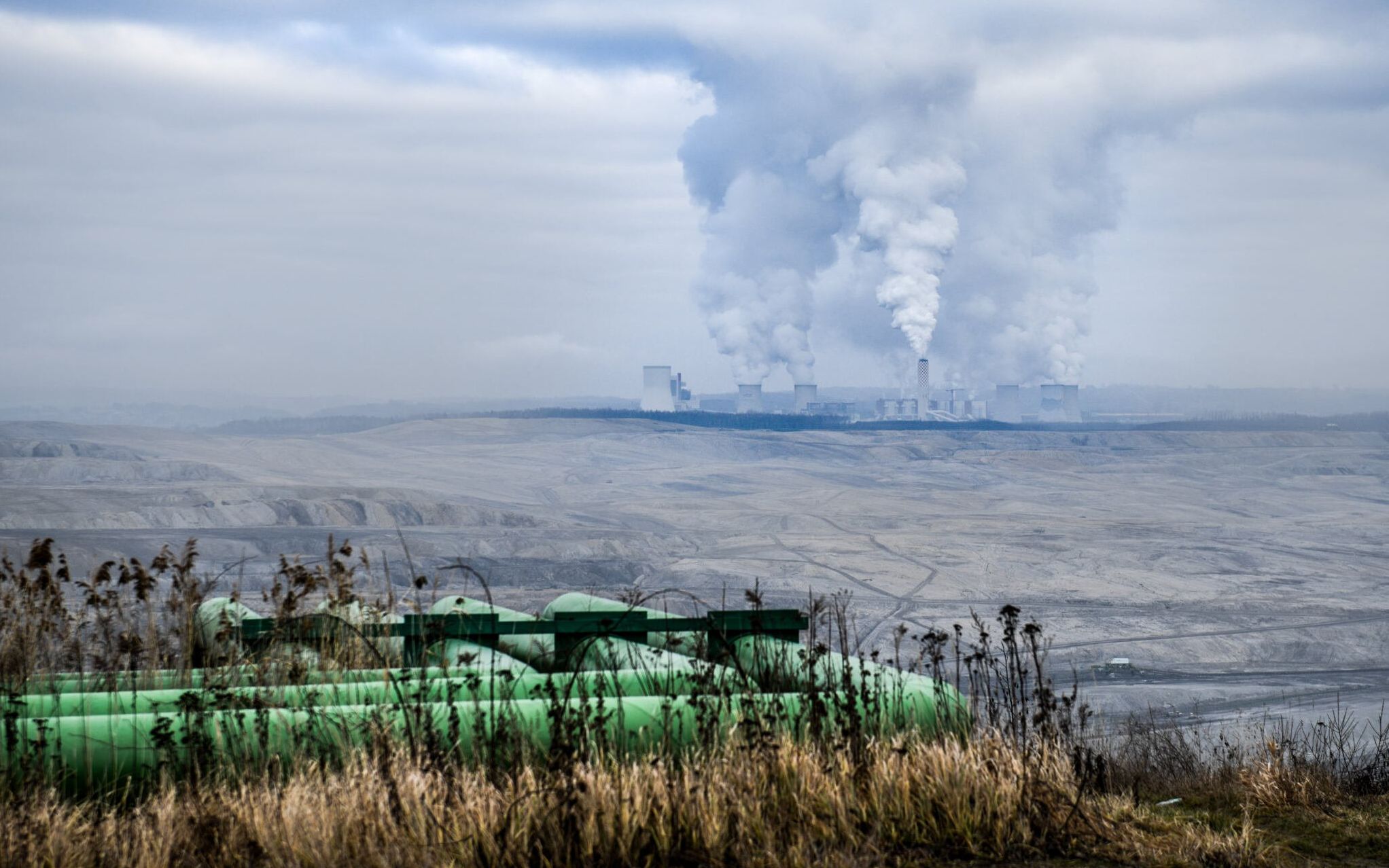 17.01.2020 , Bogatynia . Odkrywka wegla brunatnego Turow .
Fot . Tomasz Pietrzyk / Agencja Gazeta