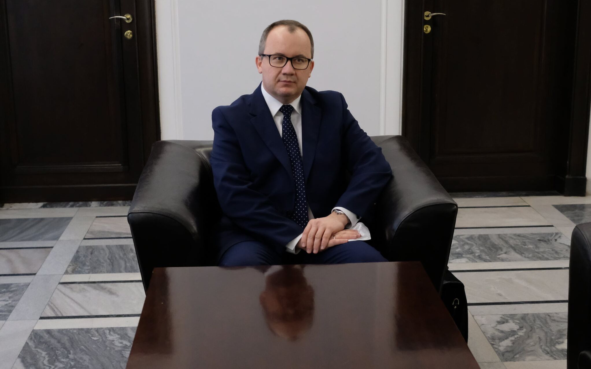 14.04.2021 Warszawa . Senat . 23 . posiedzenie Senatu X kadencji . Rzecznik praw obywatelskich Adam Bodnar podczas informacji o dzialalnosci Rzecznika Praw Obywatelskich za rok 2020 , bez obecnosci senatorow Prawa i Sprawiedliwosci .
Fot. Slawomir Kaminski / Agencja Gazeta