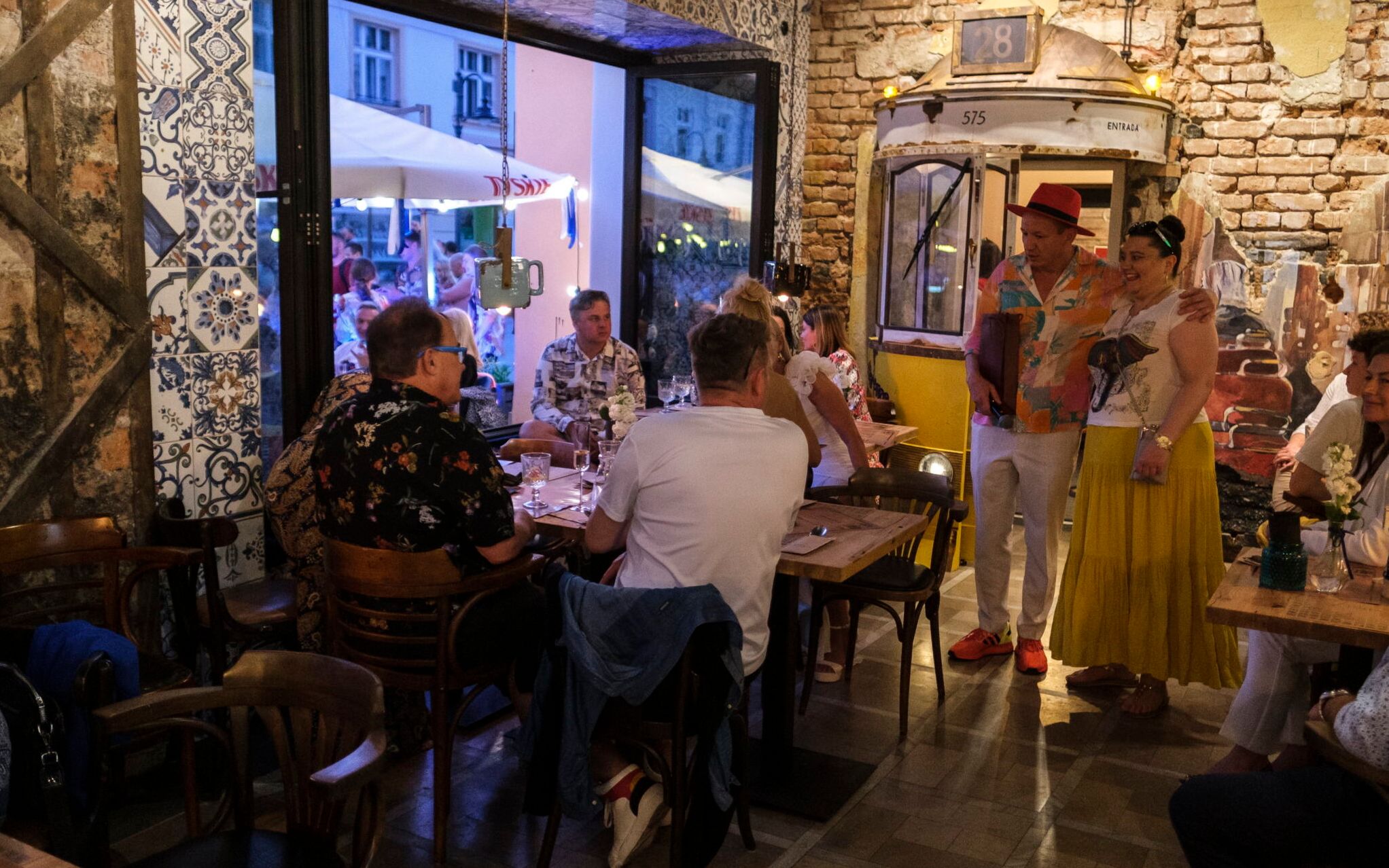 18.06.2021 Rzeszow , ul 3 Maja 7, Restauracja Lizbona O'Bella Ciao . Oficjalne otwarcie .
Fot. Patryk Ogorzalek / Agencja Gazeta