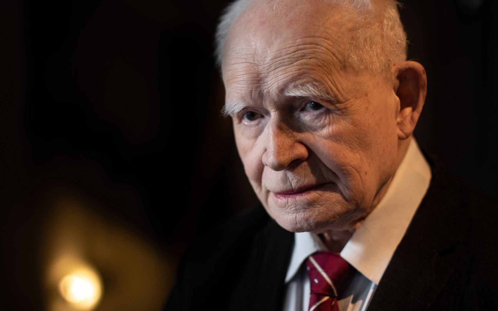 27.01.2020 Warszawa , ulica Czerska 8 / 10 . Byly pierwszy prezes Sadu Najwyzszego profesor Adam Strzembosz . 
Fot. Dawid Zuchowicz / Agencja Gazeta