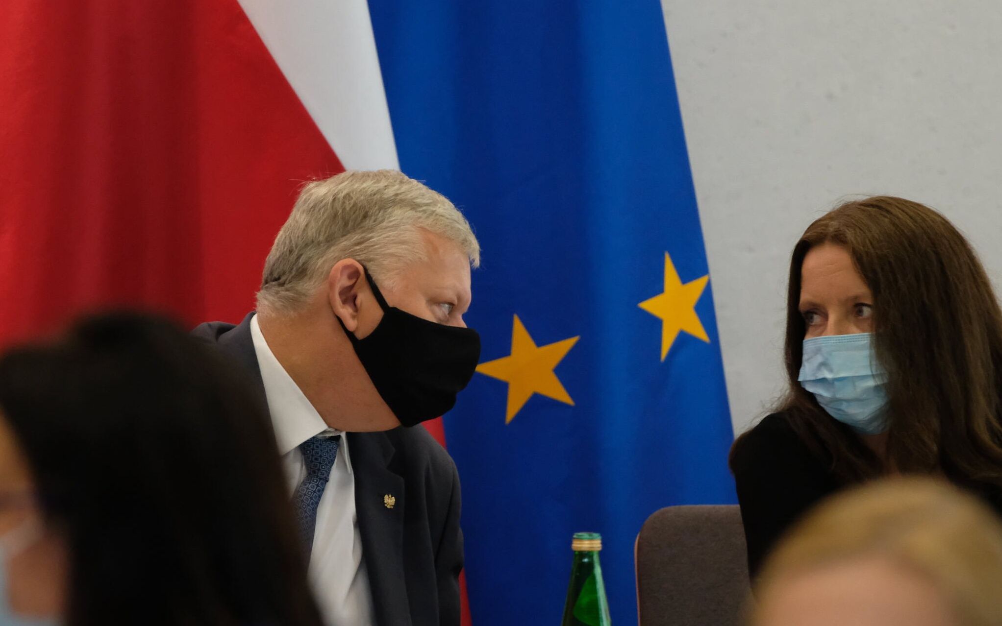 27.07.2021 Warszawa , ulica Wiejska . Sejm . Posel wnioskodawca zmiany ustawy , tak zwanego '' Lex TVN '' , wiceprzewodniczacy komisji Marek Suski podczas posiedzenia Komisji Kultury i Srodkow Przekazu .
Fot. Slawomir Kaminski / Agencja Gazeta