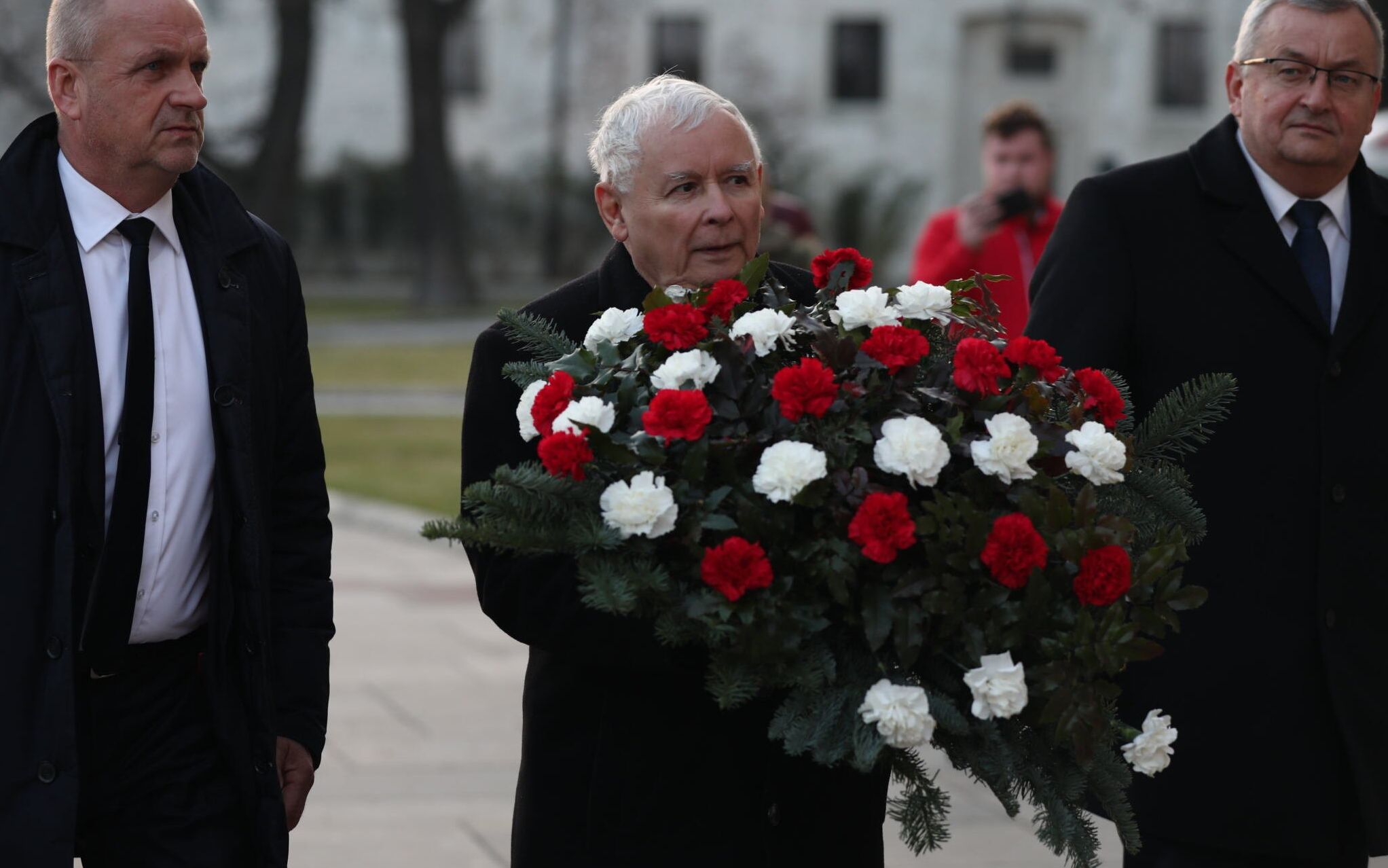 11.11.2021 Krakow . Swieto Niepodleglosci . Mateusz Morawiecki i Jaroslaw Kaczynski na Wawelu .
Jakub Wlodek / Agencja Wyborcza.pl