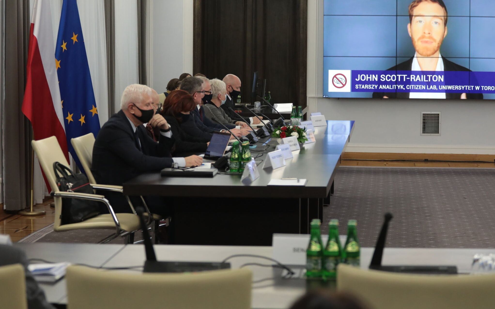 17.01.2022 Warszawa , ul. Wiejska , Senat . Pierwsze posiedzenie senackiej komisji ds. zbadania inwigilacji Pegasusem osob zwiazanych z opozycja i jej wplywu na proces wyborczy .
Fot. Slawomir Kaminski / Agencja Wyborcza.pl