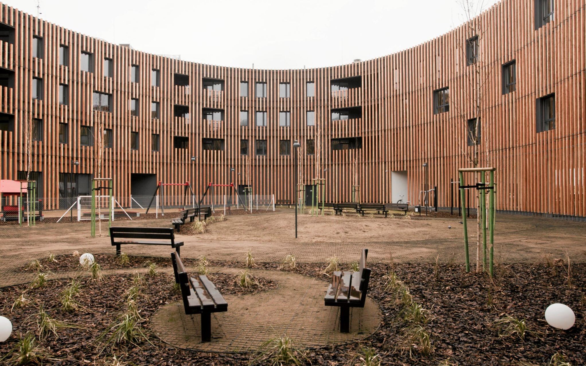 07.02.2020 Wroclaw , nowy budynek TBS na ulicy Brzozy 21 . 
Fot . Krzysztof Cwik / Agencja Wyborcza.pl