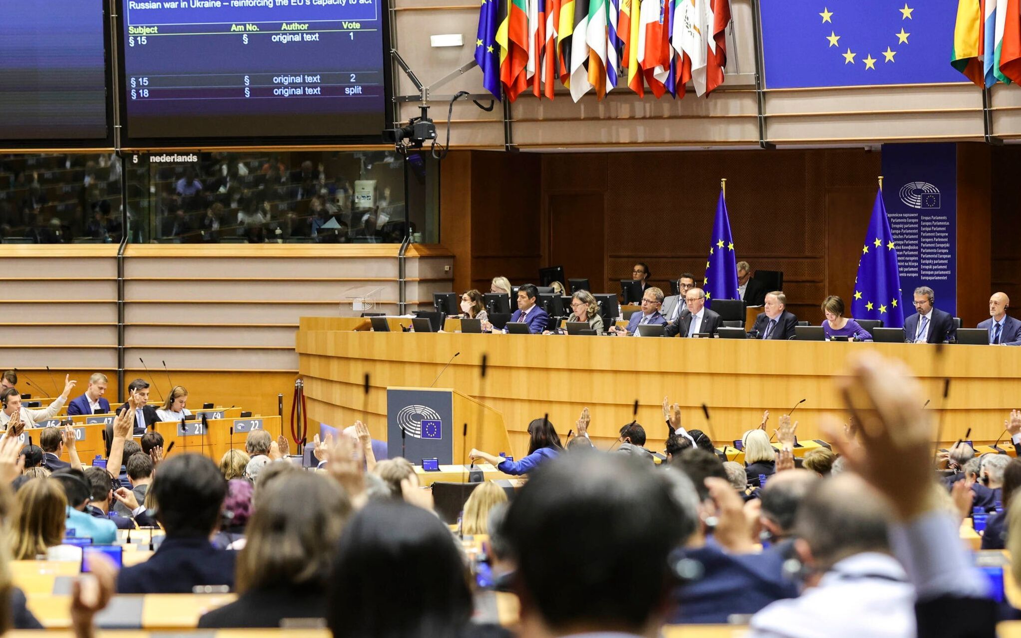 EP Plenary session - Voting session