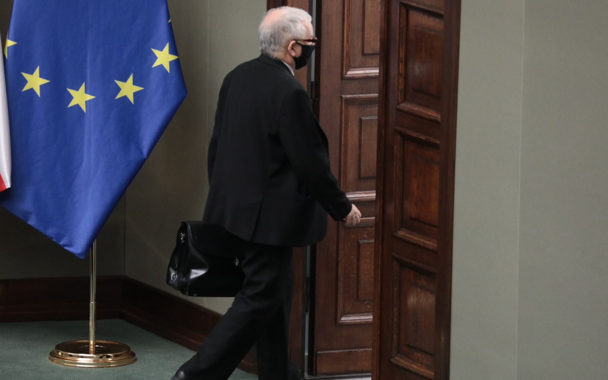 11.08.2021 Warszawa , Sejm . 36 Posiedzenie Sejmu IX Kadencji . Sejm zajmuje sie m.in. projektem nowelizacji ustawy o radiofonii i telewizji, ktory zmienia zasady przyznawania koncesji na nadawanie dla mediow z udzialem kapitalu spoza Europejskiego Obszaru Gospodarczego . nz Jaroslaw Kaczynski
Fot. Slawomir Kaminski / Agencja Gazeta
