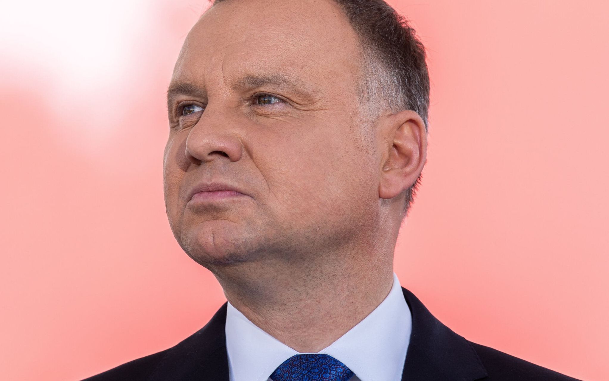 06.08.2020 Warszawa , plac Pilsudskiego . Prezydent Andrzej Duda podczas uroczystosci przejecia zwierzchnictwa nad Silami Zbrojnymi RP . 
Fot. Dawid Zuchowicz / Agencja Gazeta