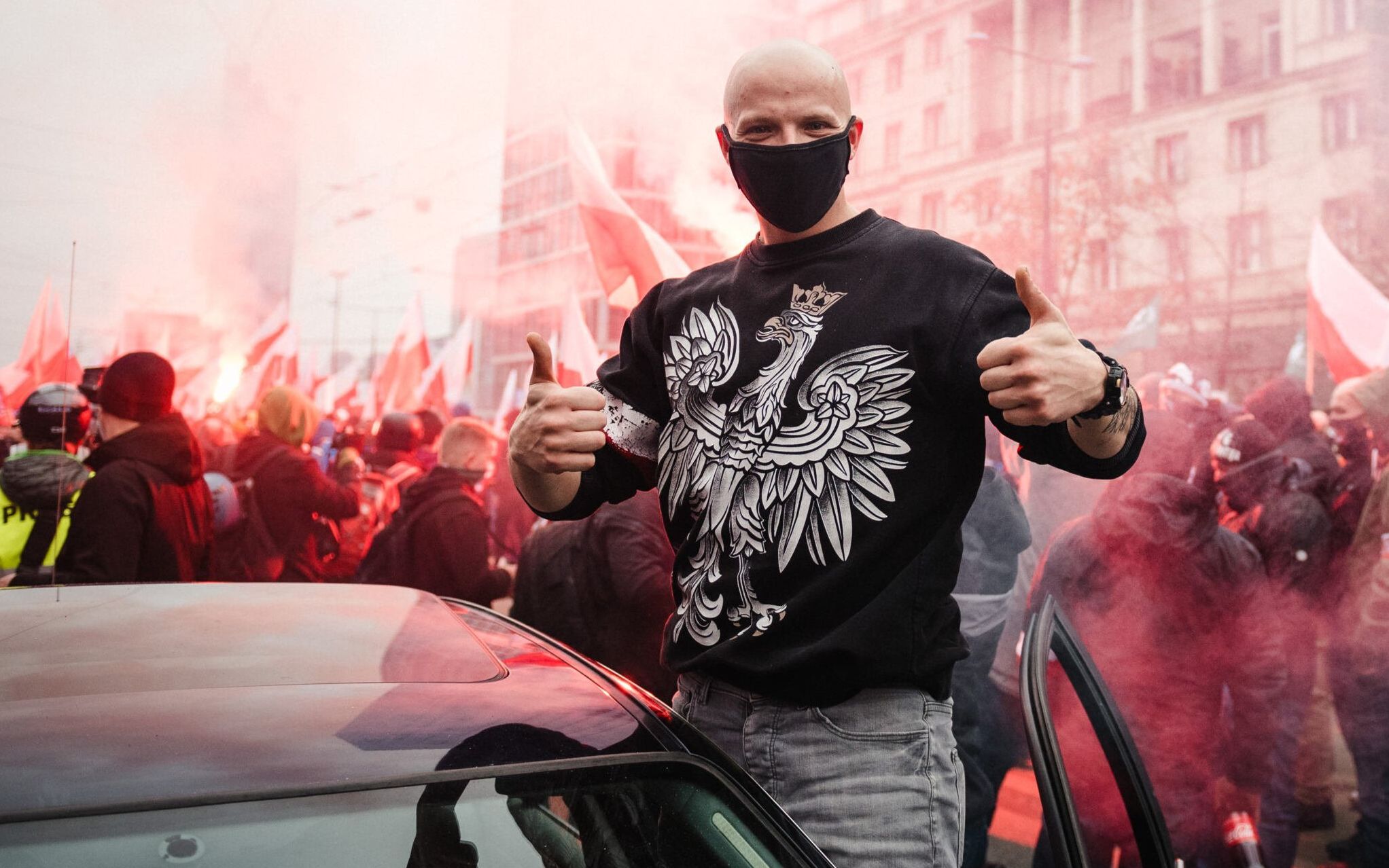 Grafika do artykułu Marsz Niepodległości znów przejdzie przez Warszawę. Jest decyzja wojewody Radziwiłła