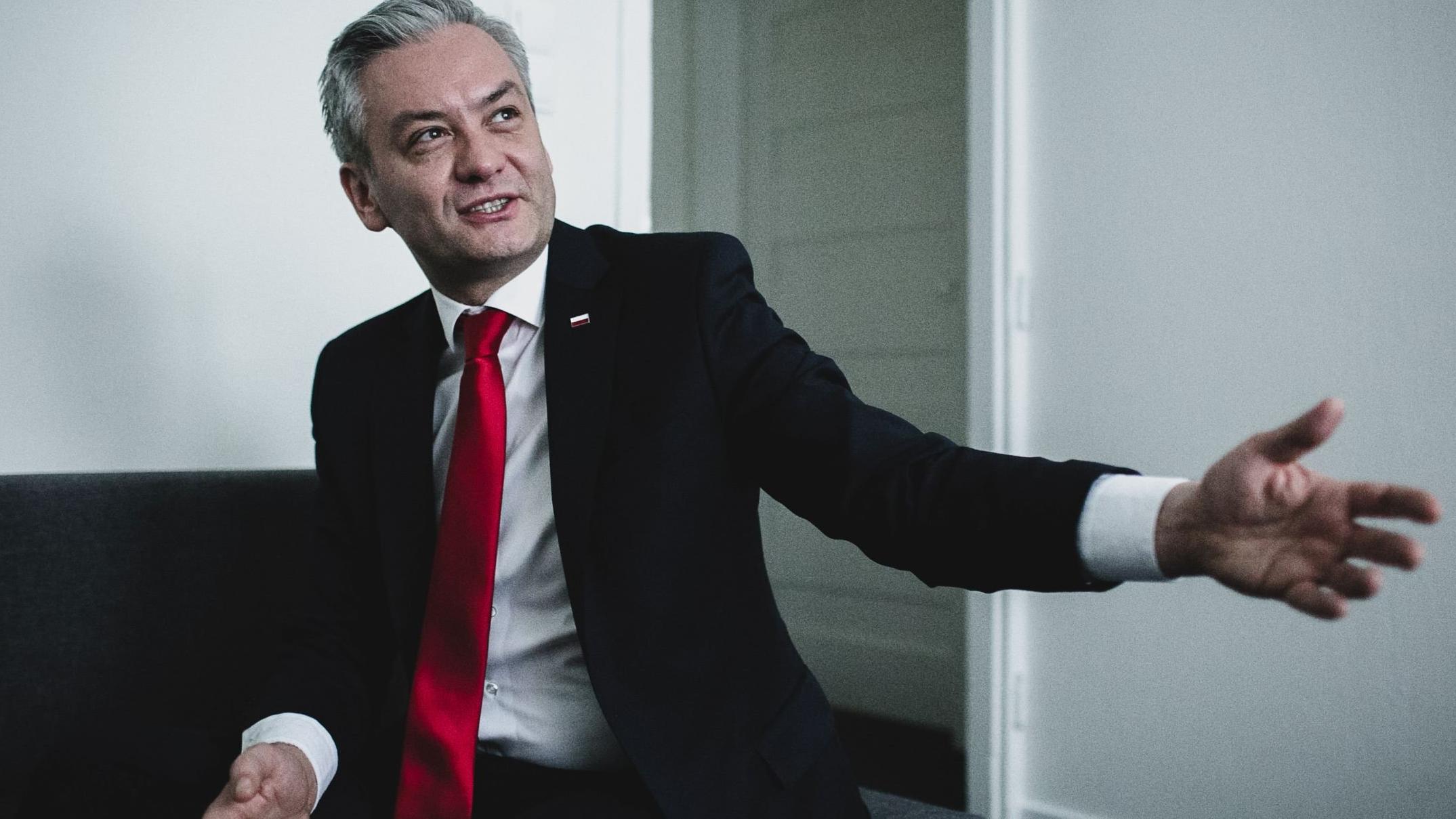 Robert Biedroń kandyduje na prezydenta
