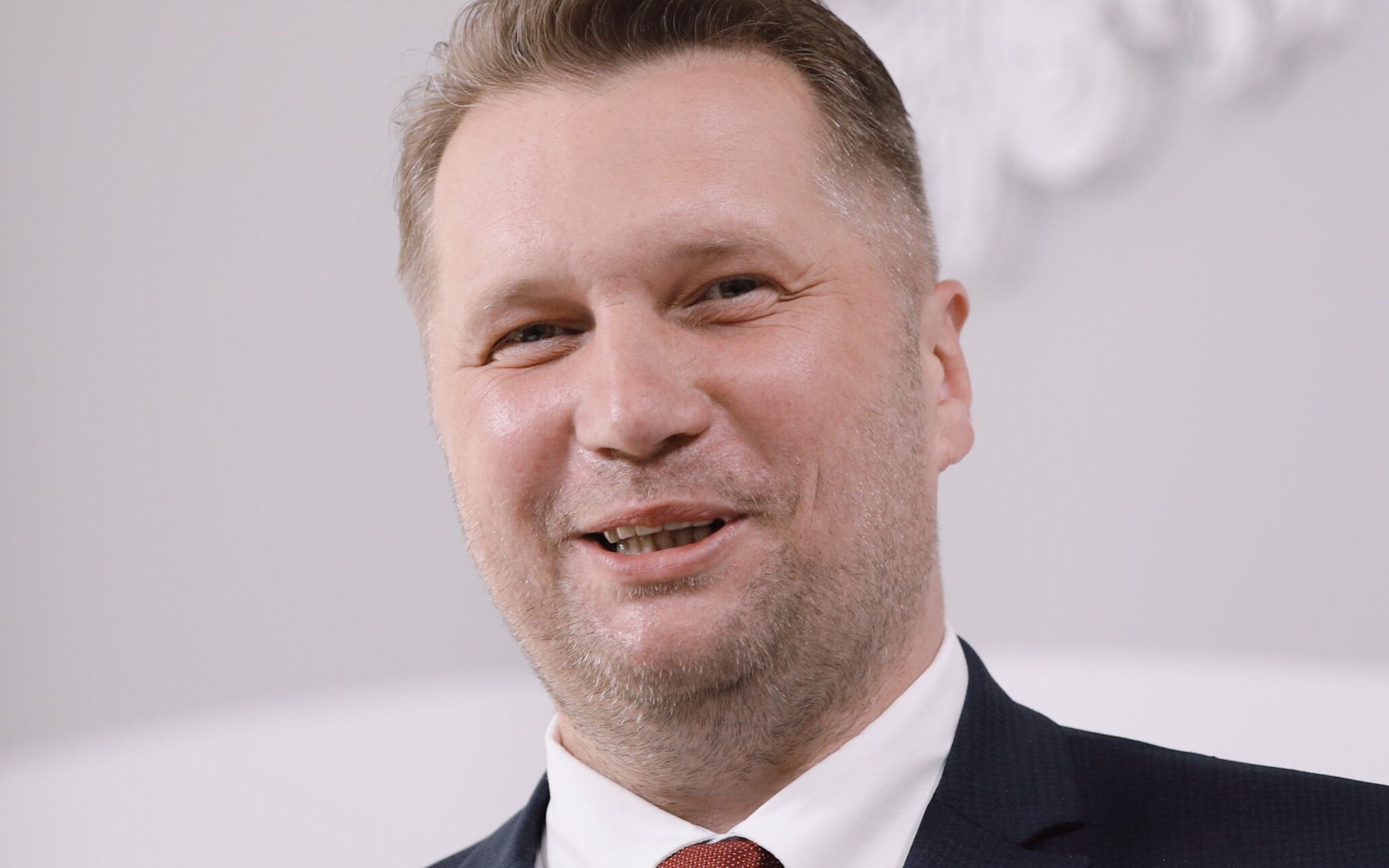 07.07.2021 Warszawa , ul. Hoza 20 . Minister Edukacji i Nauki Przemyslaw Czarnek podczas konferencji prasowej ws programu wsparcia uczniow po pandemii .
Fot. Dawid Zuchowicz / Agencja Gazeta