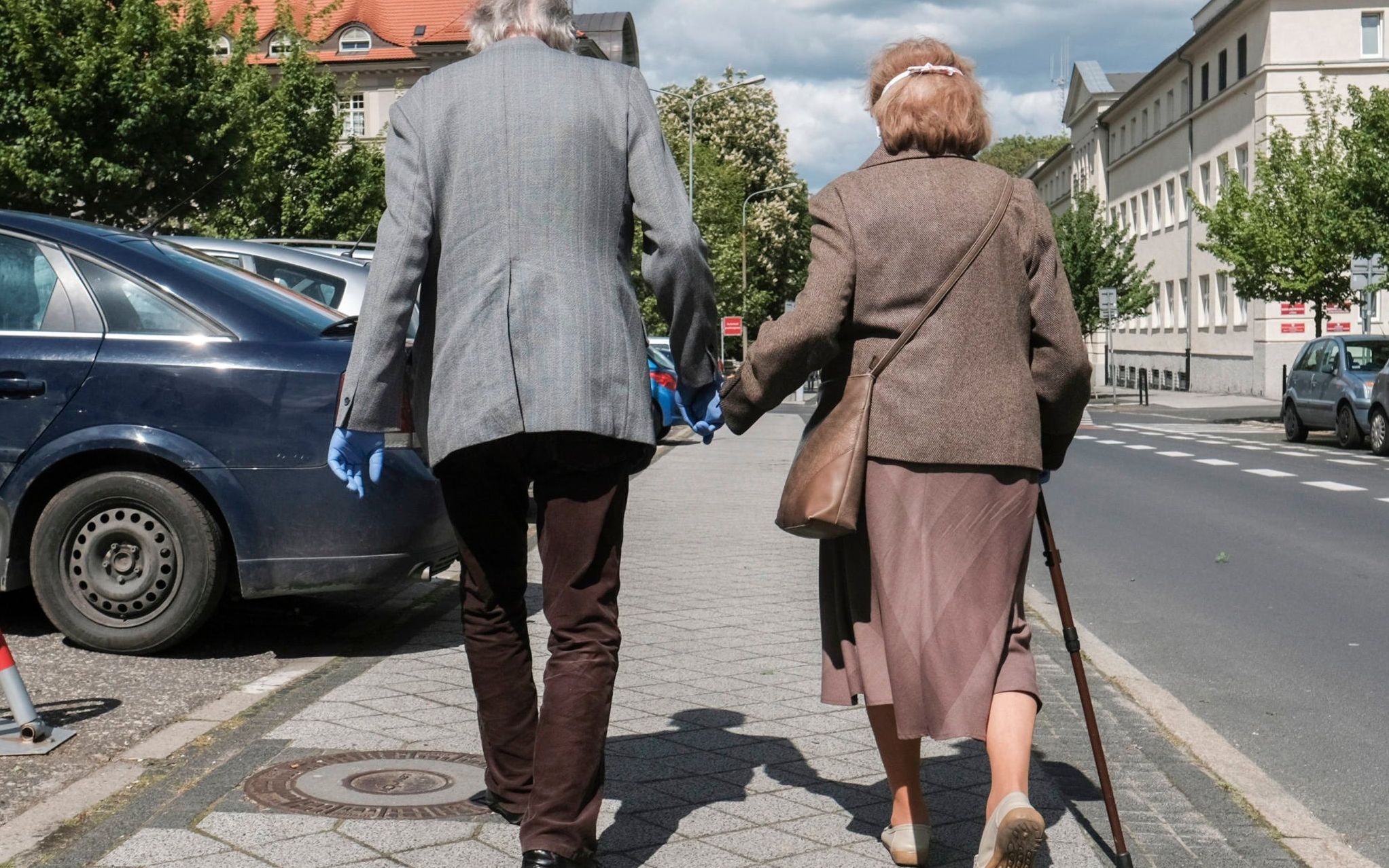 12.05.2020 Poznan . Seniorzy w maskach na ul. Kosciuszki
Fot. Piotr Skornicki /Agencja Gazeta