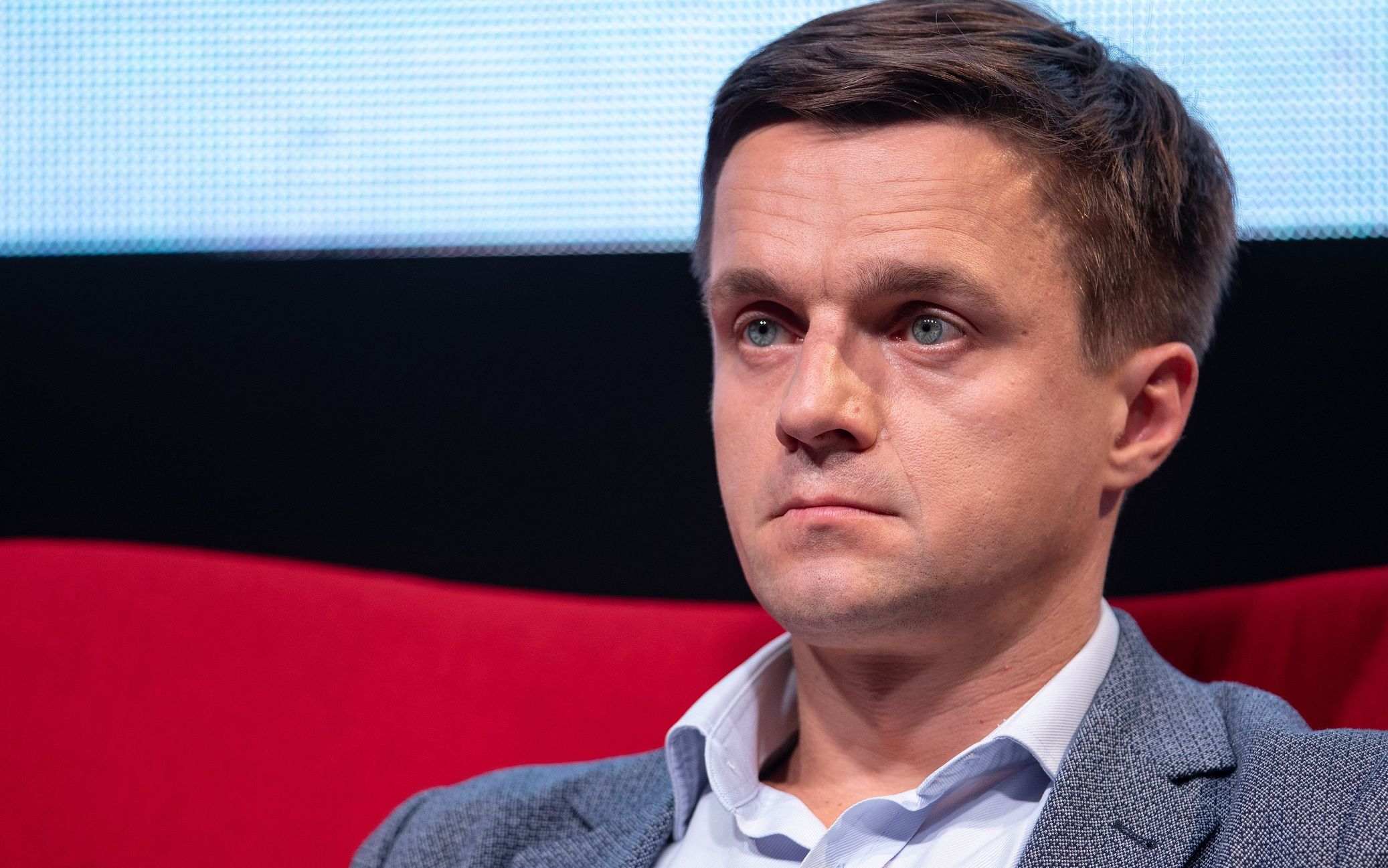 22.05.2019 Warszawa , ul. Czerska 8 / 10 . Leszek Jazdzewski podczas debaty  " Role dziennikarstwa i wolnych mediow na swiecie " . 
Fot. Dawid Zuchowicz / Agencja Gazeta