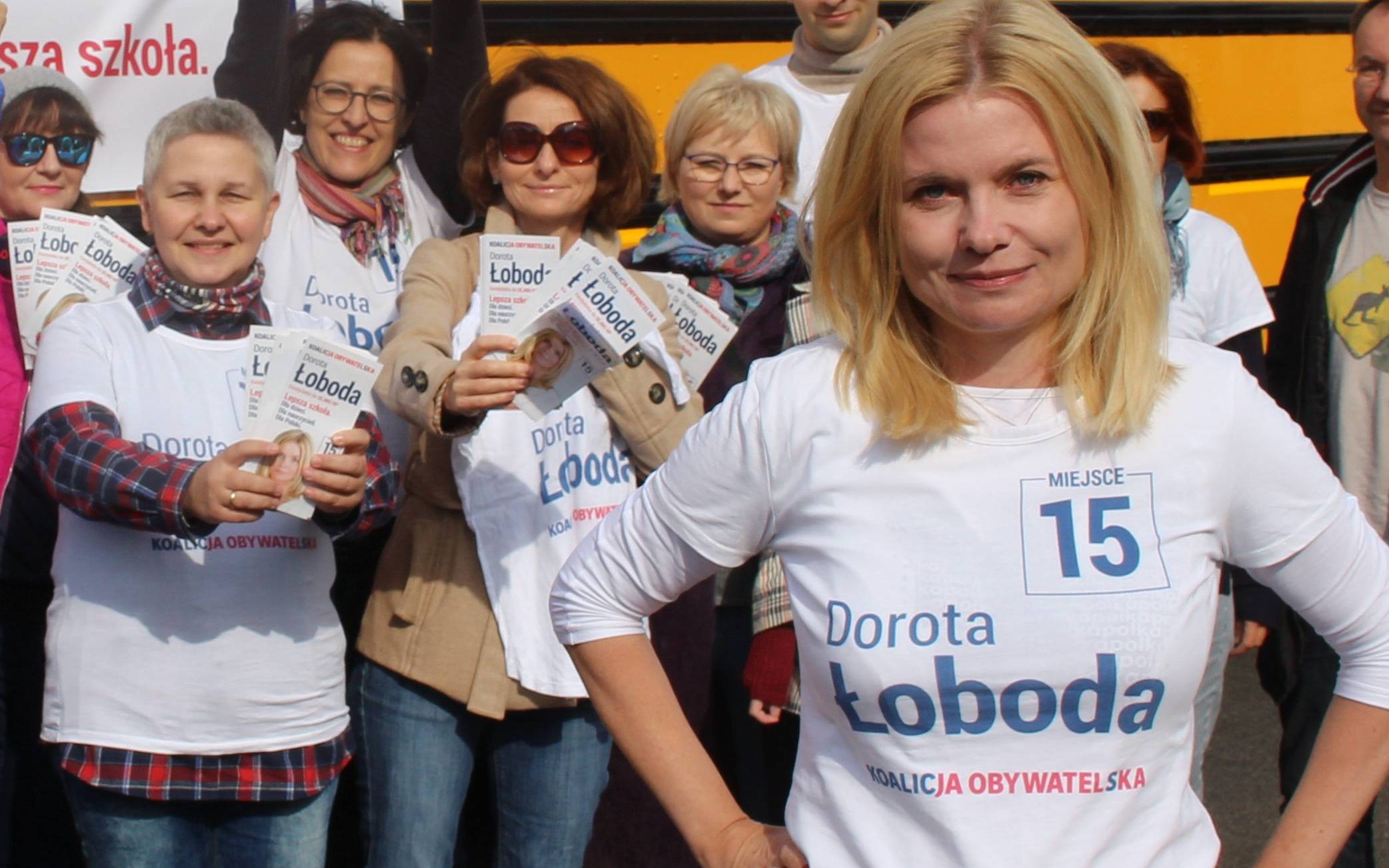 Grafika do artykułu Łoboda: Interesuje mnie zmiana w polskiej szkole, nie partyjne rozgrywki. Chciałabym być ministrą edukacji