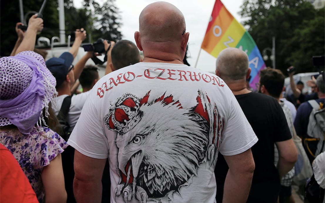 Grafika do artykułu Częstochowa: "Pedały won ze świętych stron!". Warszawa: "Każde ze stworzeń to mój druh" [DWIE PARADY]