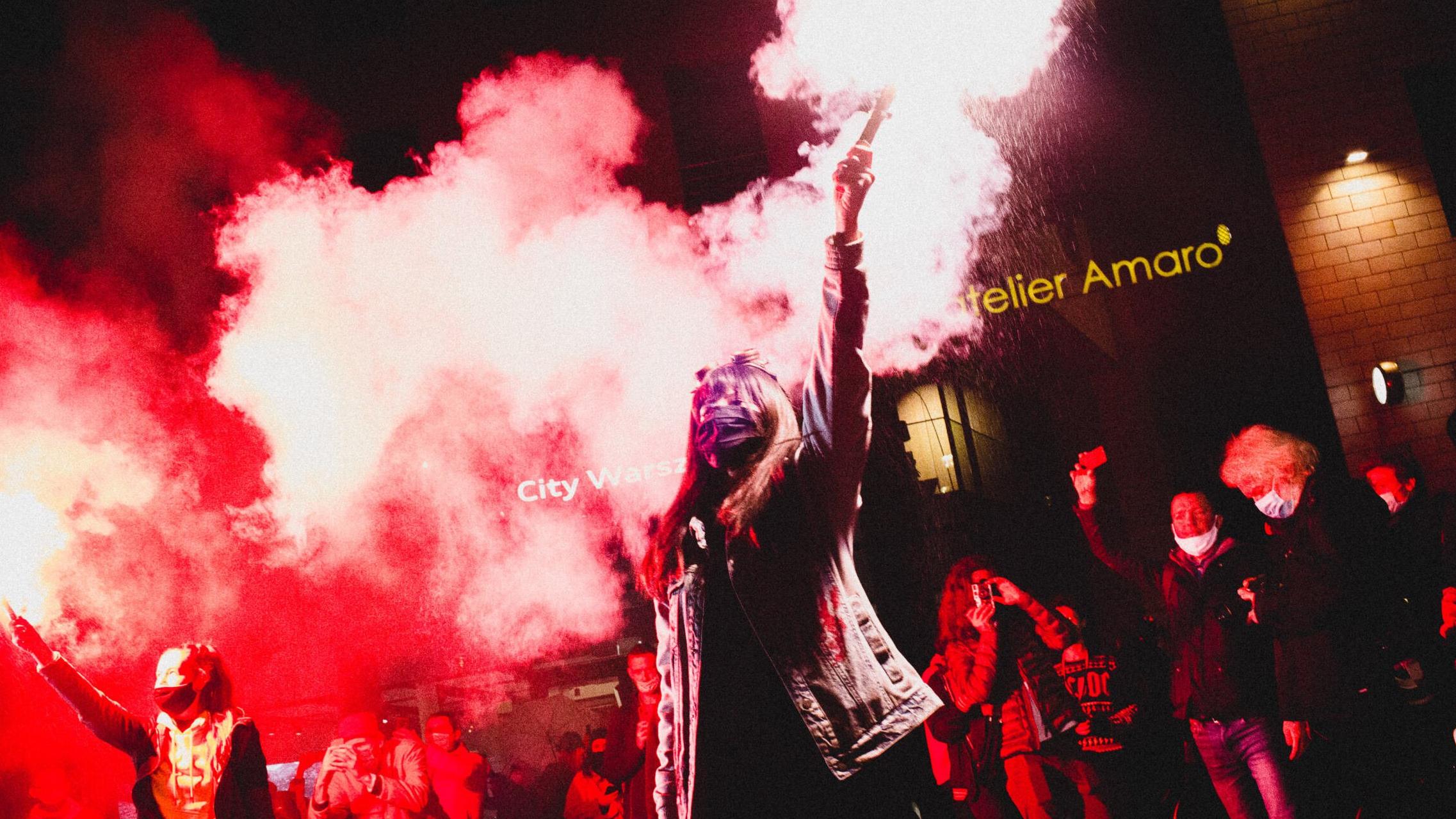 Warszawa, protest 26.10.2020