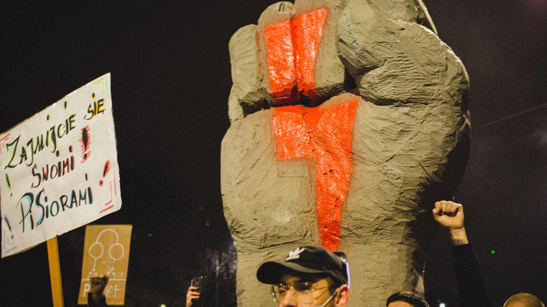 Warszawa, protest 30.10.2020