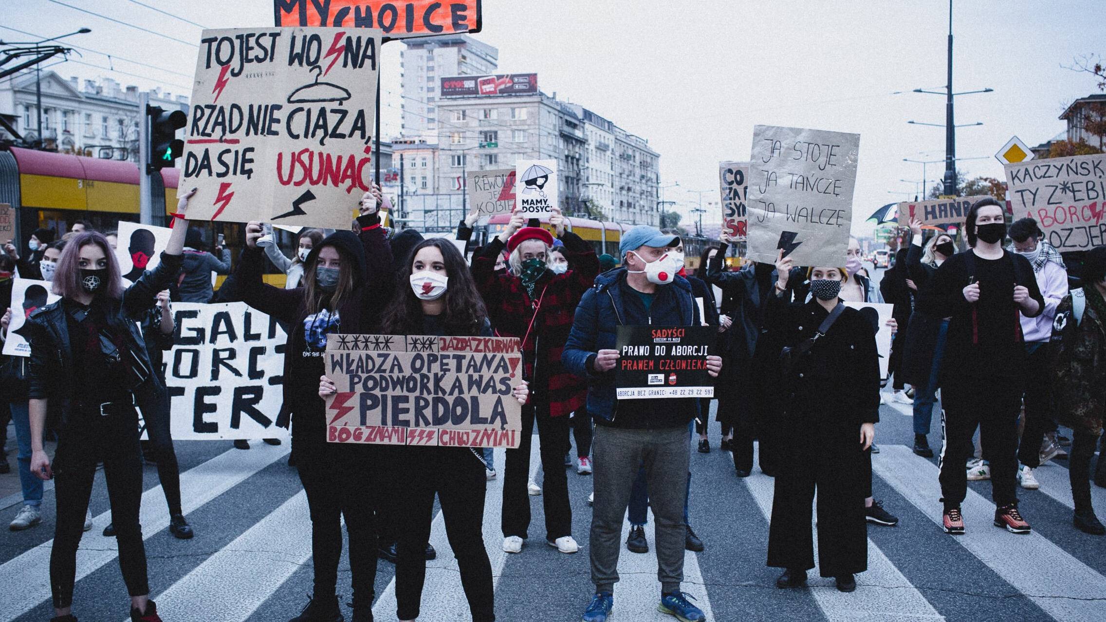 Warszawa, protest 26.10.2020