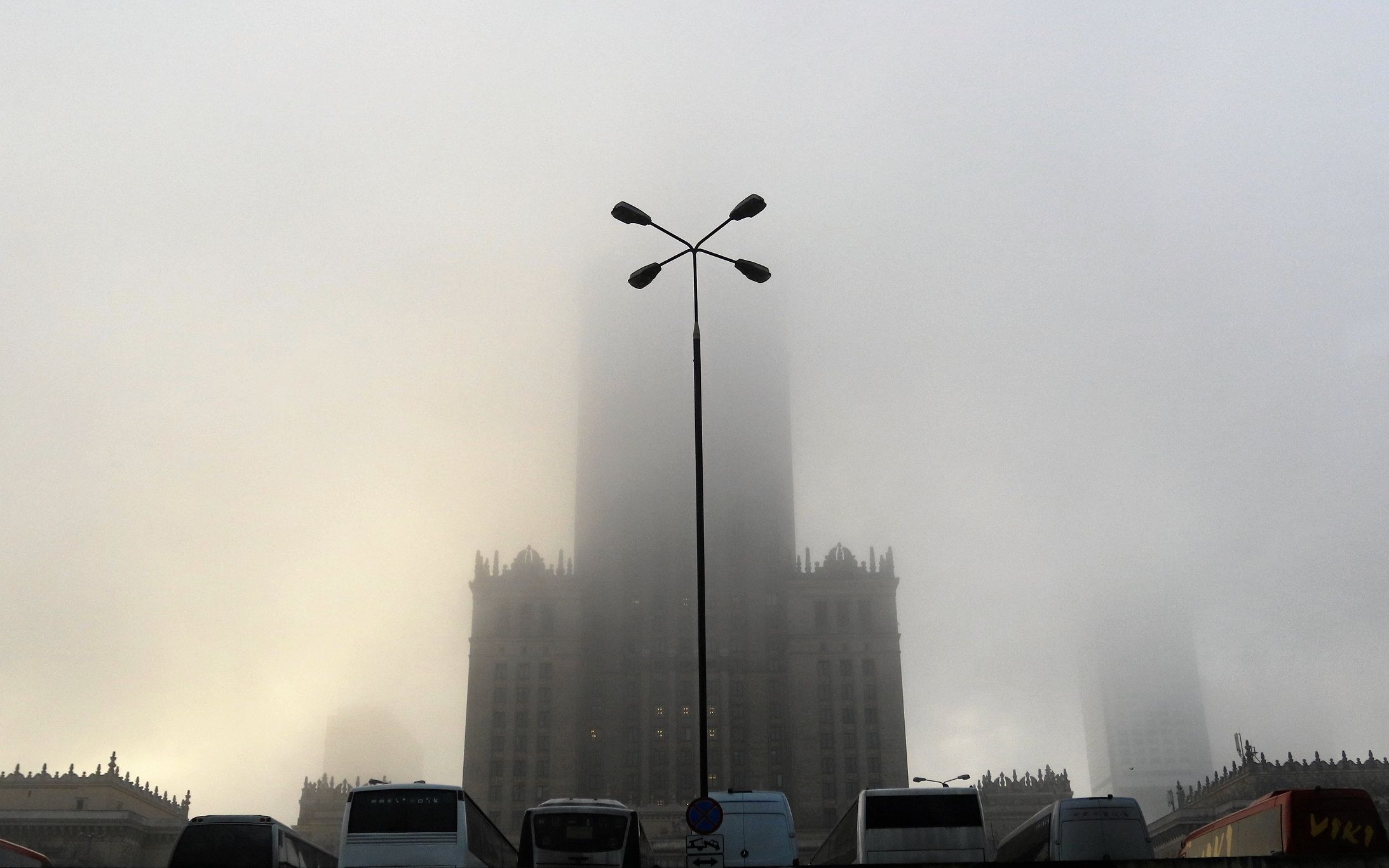 02.01.2018 Warszawa , Mgla . PKiN .
Fot. Slawomir Kaminski / Agencja Gazeta