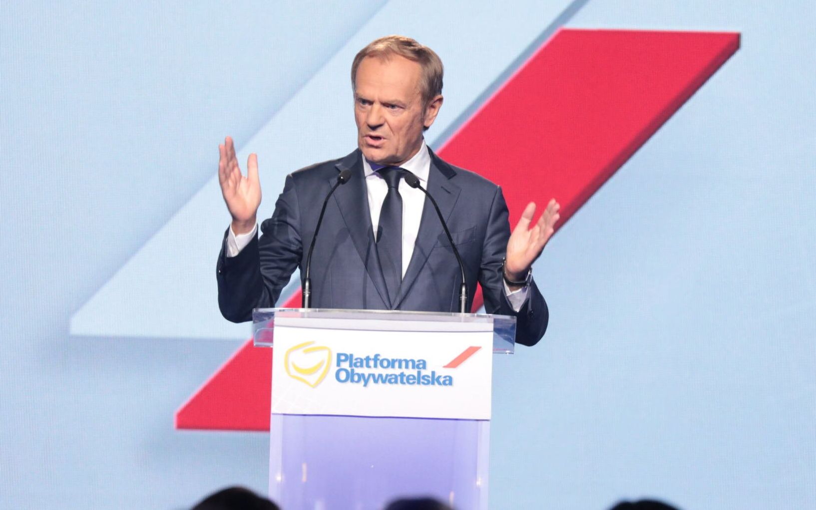 03.07.2021 Warszawa , ul Modlinska, Global Expo . Rada Krajowa Platformy Obywatelskiej . Nz. Donald Tusk .
Fot. Slawomir Kaminski / Agencja Gazeta