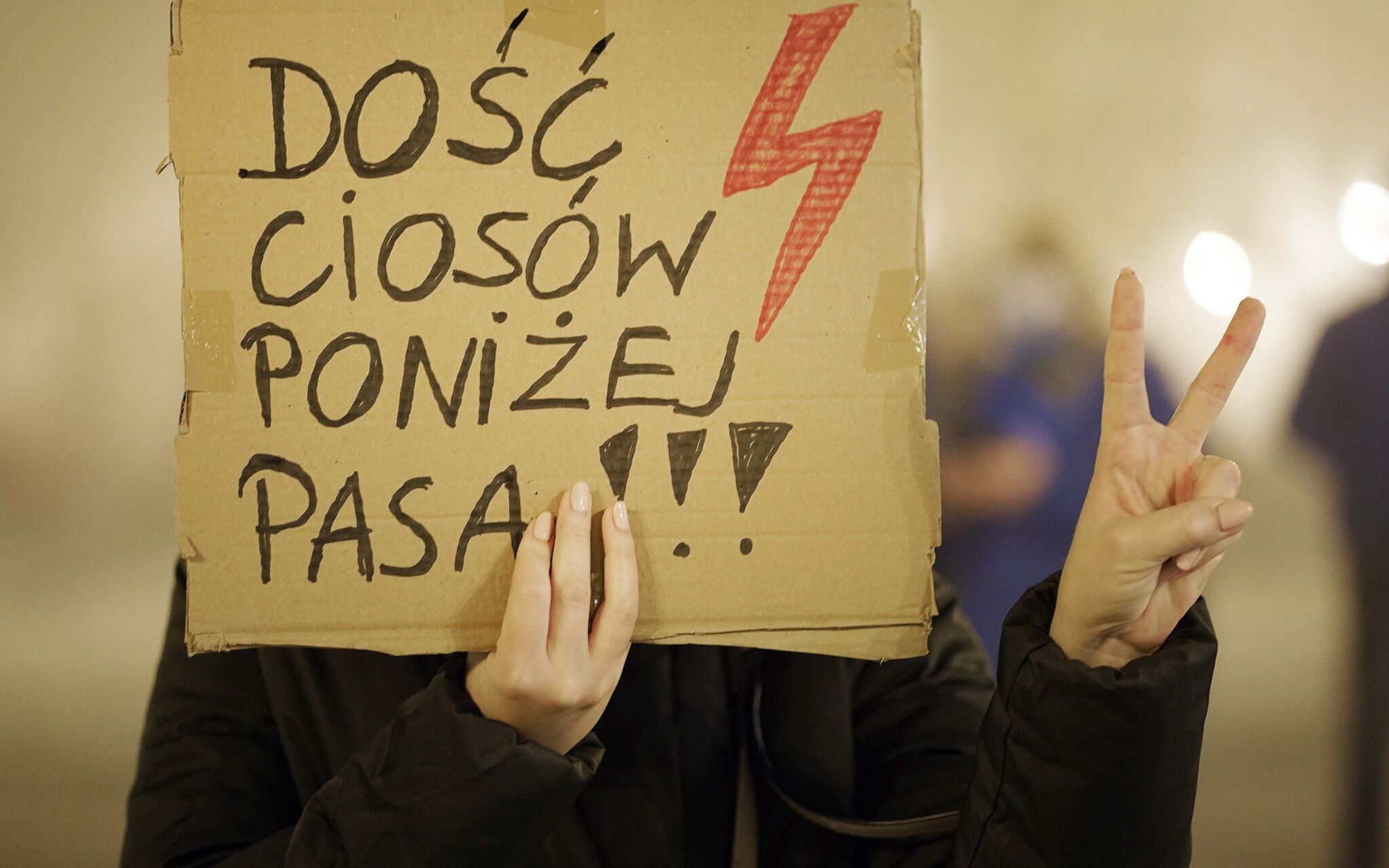 07.11.2020 Czestochowa , plac Bieganskiego. Strajk Kobiet. Demonstracja po decyzji Trybunalu Konstytucyjnego , zakazujacego aborcji z powodu wad genetycznych plodu. Fot . Grzegorz Skowronek / Agencja Gazeta