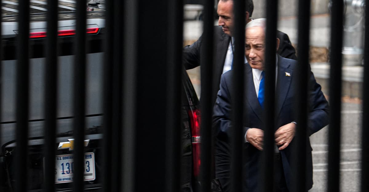 Netanjahu w Waszyngtonie. Pierwsze spotkanie z Trumpem od początku wojny w Iranem