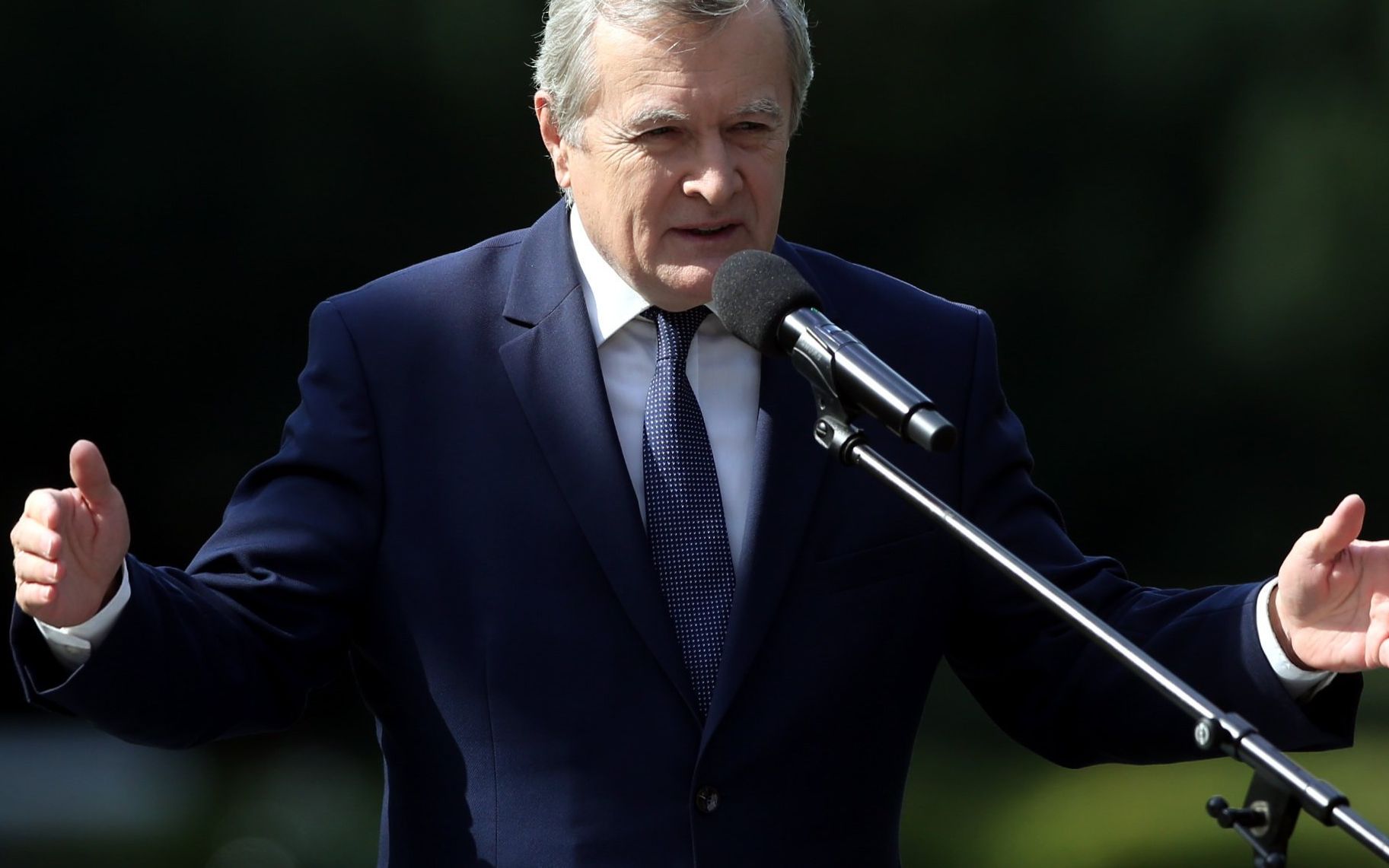 05.09.2020  Warszawa . Piotr Glinski podczas narodowego czytania 2020 w Ogrodzie saskim  . Fot . Kuba Atys / Agencja Gazet