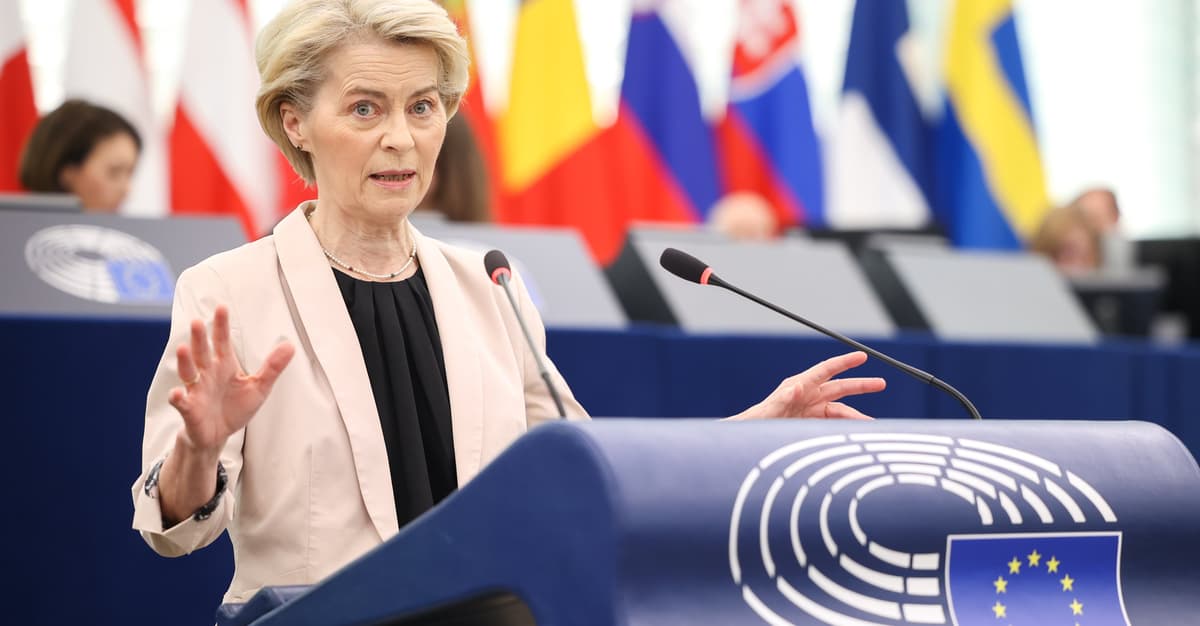 Atak na system GPS zakłócił lot Ursuli von der Leyen