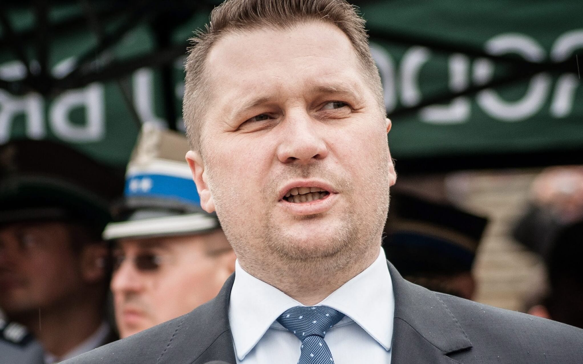 03.05.2017 Lublin . Przemyslaw Czarnek - wojewoda lubelski . Obchody Uroczystosci Swieta Narodowego Trzeciego Maja . 
Fot. Kamila Pitucha / Agencja Gazeta