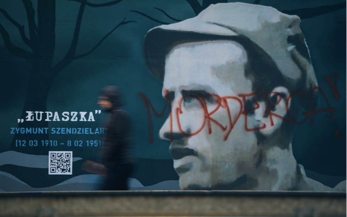 Grafika do artykułu „Łupaszko - żołnierz przeklęty”. W Białymstoku trwa walka między prawicą a mniejszością prawosławną