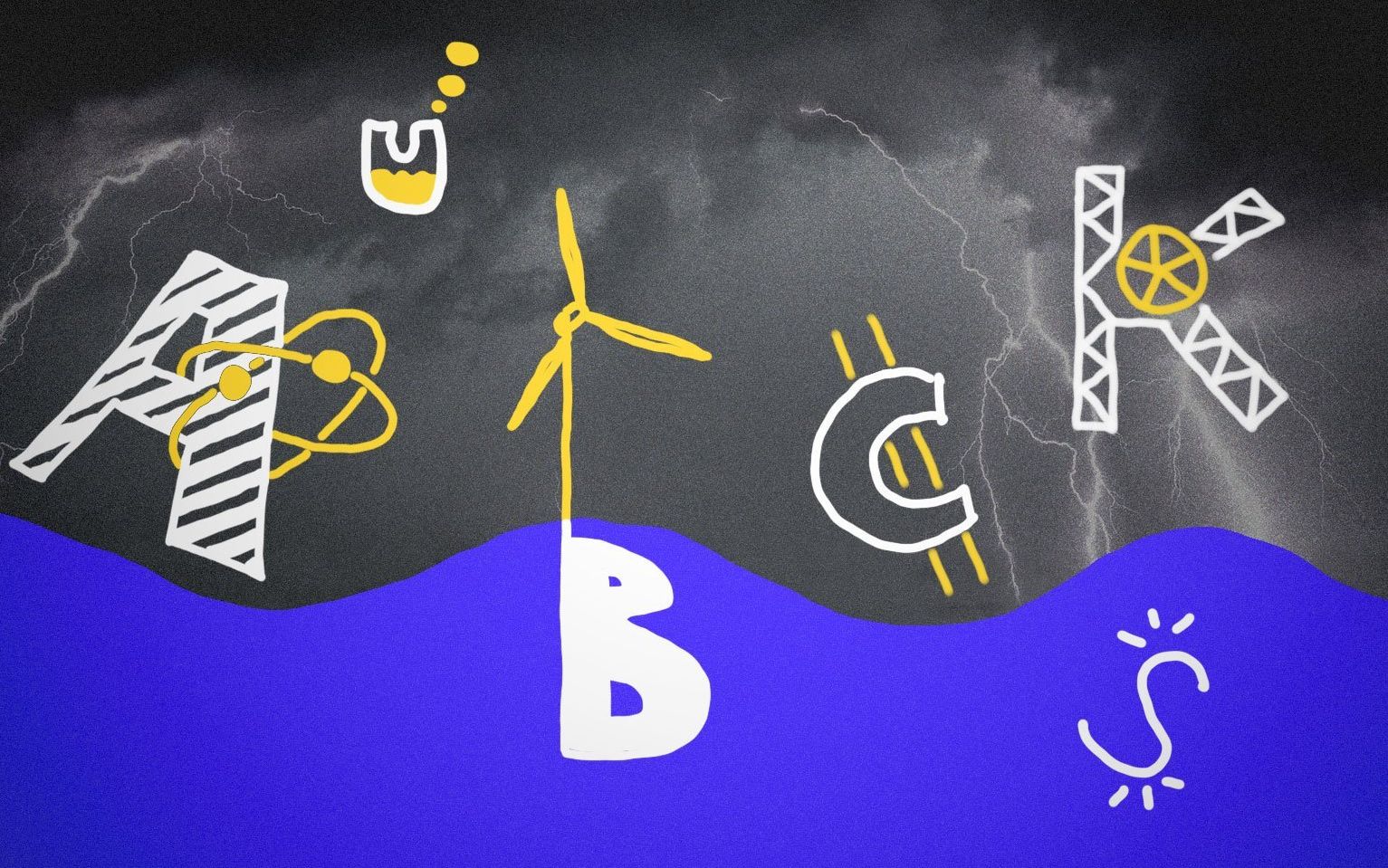 Grafika do artykułu Górniczo-energetyczne abecadło na 2021 rok. Od A jak atom, do Z jak zamykanie kopalń