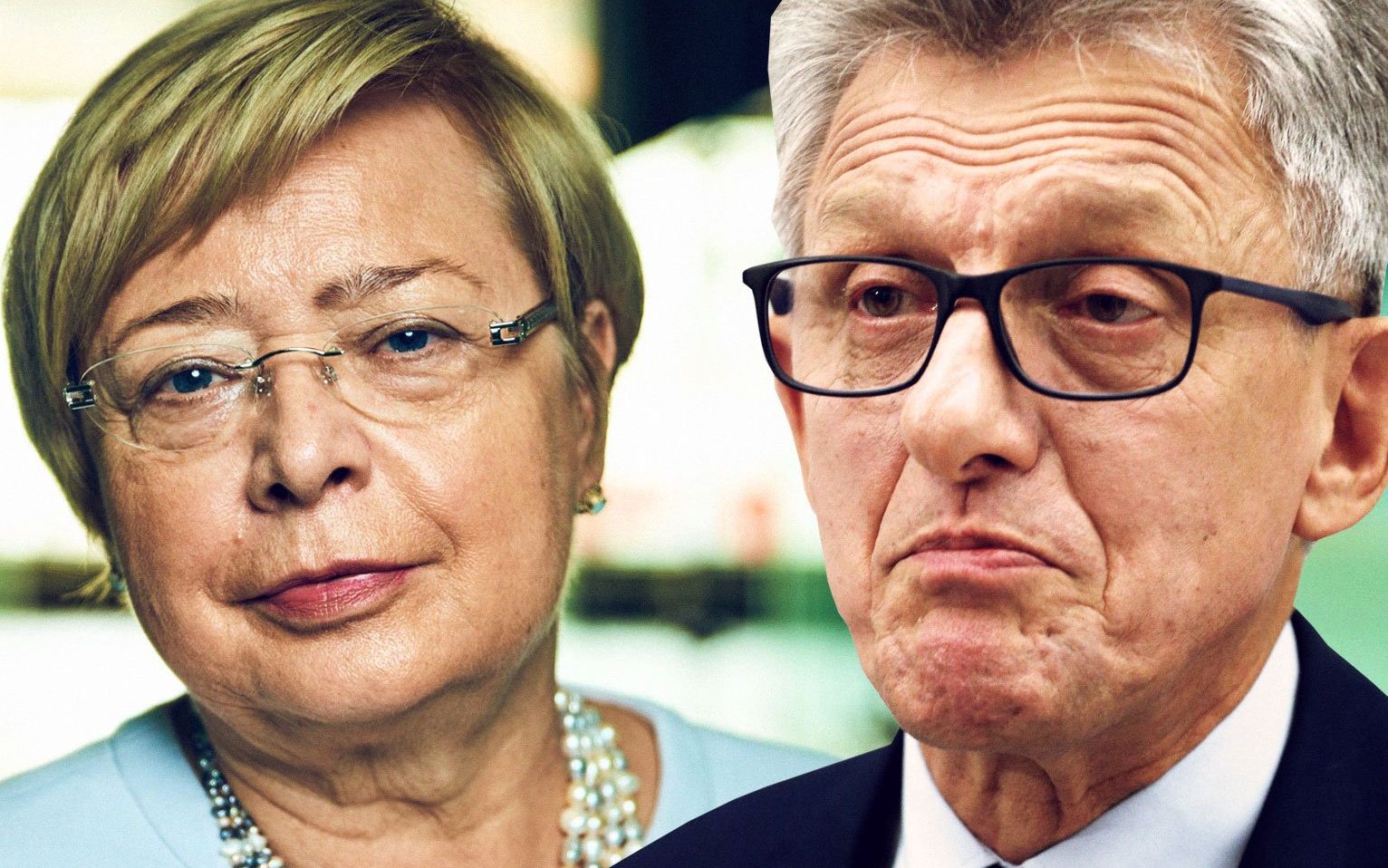 Grafika do artykułu WAŻNE. Piotrowicz musi przeprosić prof. Gersdorf i prof. Rączkę za słowa o "złodziejach"
