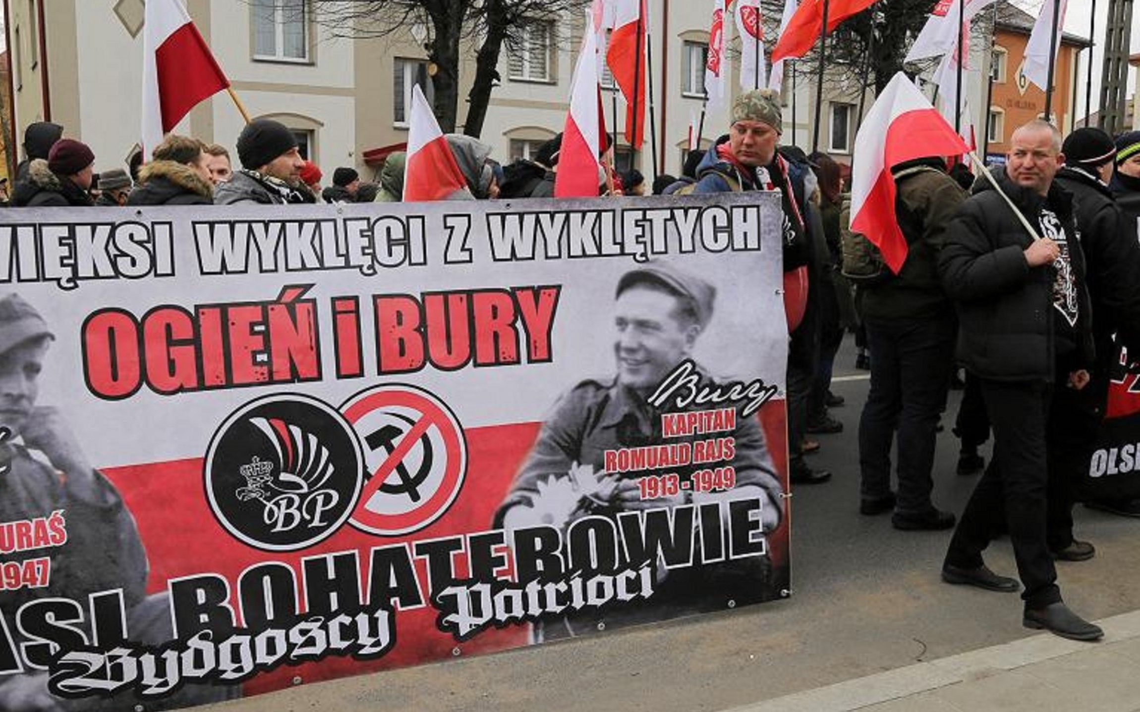 Grafika do artykułu IPN wybiela „Burego”. Nie jest winny ludobójstwa, bo „mógł puścić z dymem więcej białoruskich wiosek”
