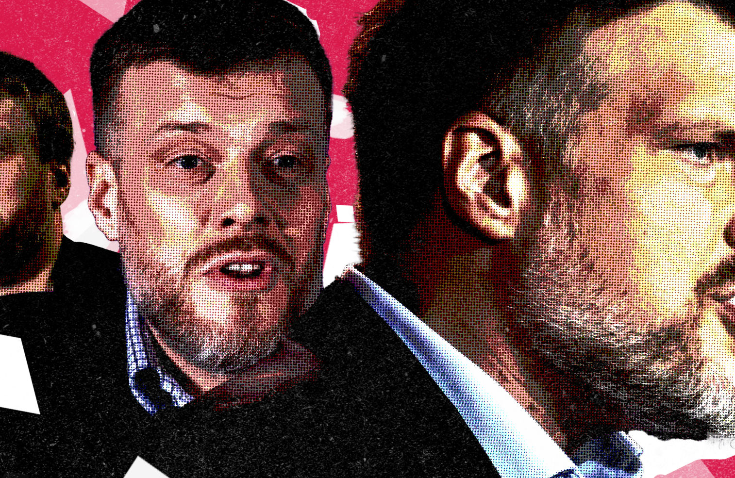 Kolaż z trzech zdjęć Adriana Zandberga