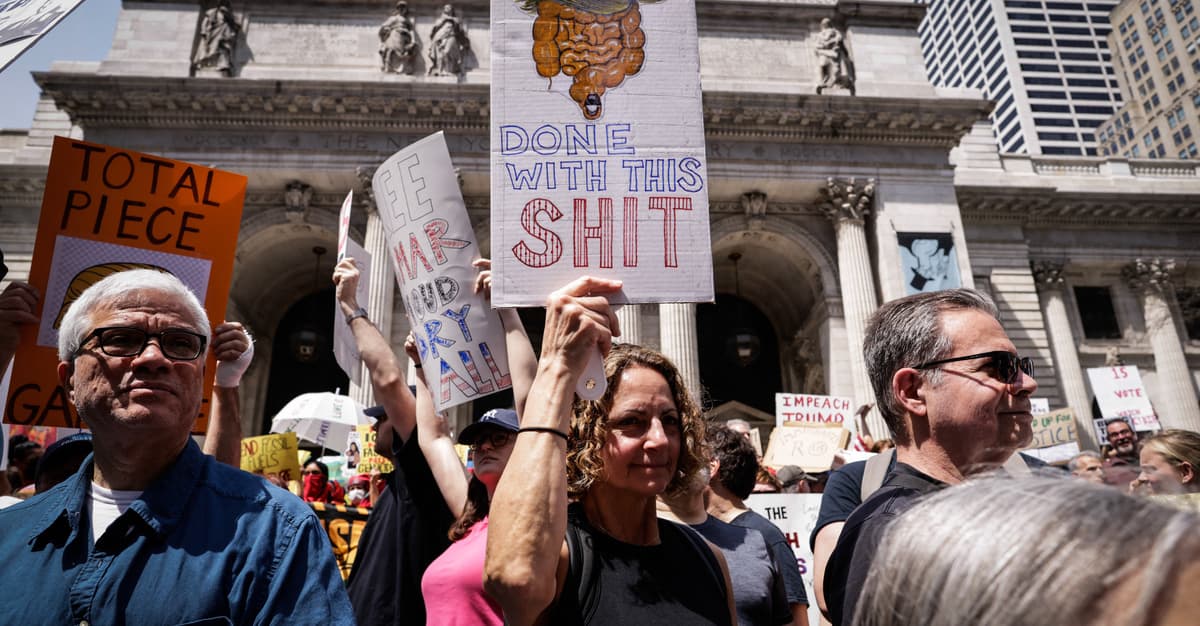 „Żadnych królów”. Setki protestów w USA przeciwko Trumpowi