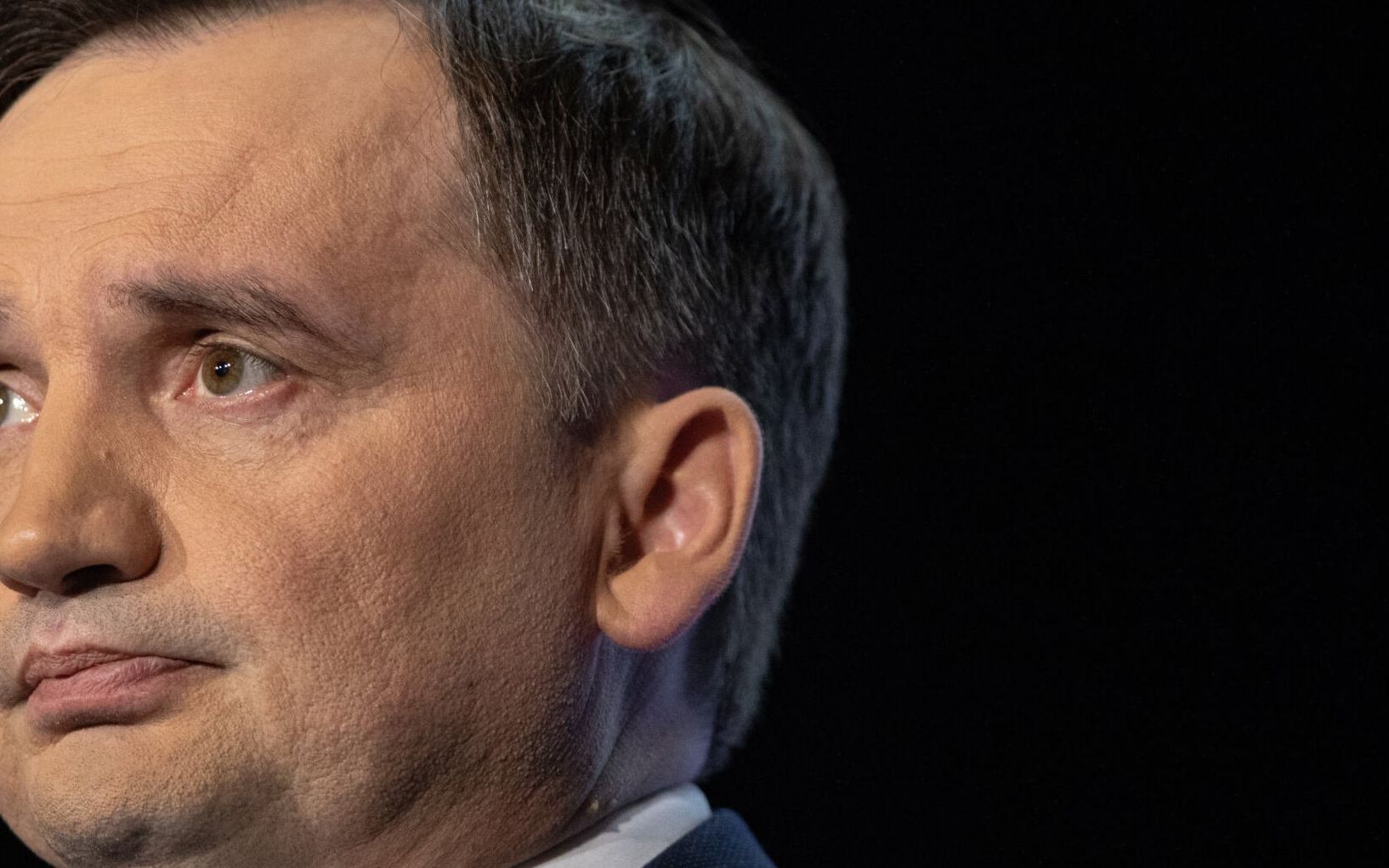 08.02.2020 Warszawa , Palladium . Minister sprawiedliwosci i prokurator generalny w rzadzie PiS Zbigniew Ziobro podczas konwencji swojej partii " Solidarna Polskai " ( pod haslem : " Sprawiedliwa Polska " ). 
Fot. Dawid Zuchowicz / Agencja Gazeta