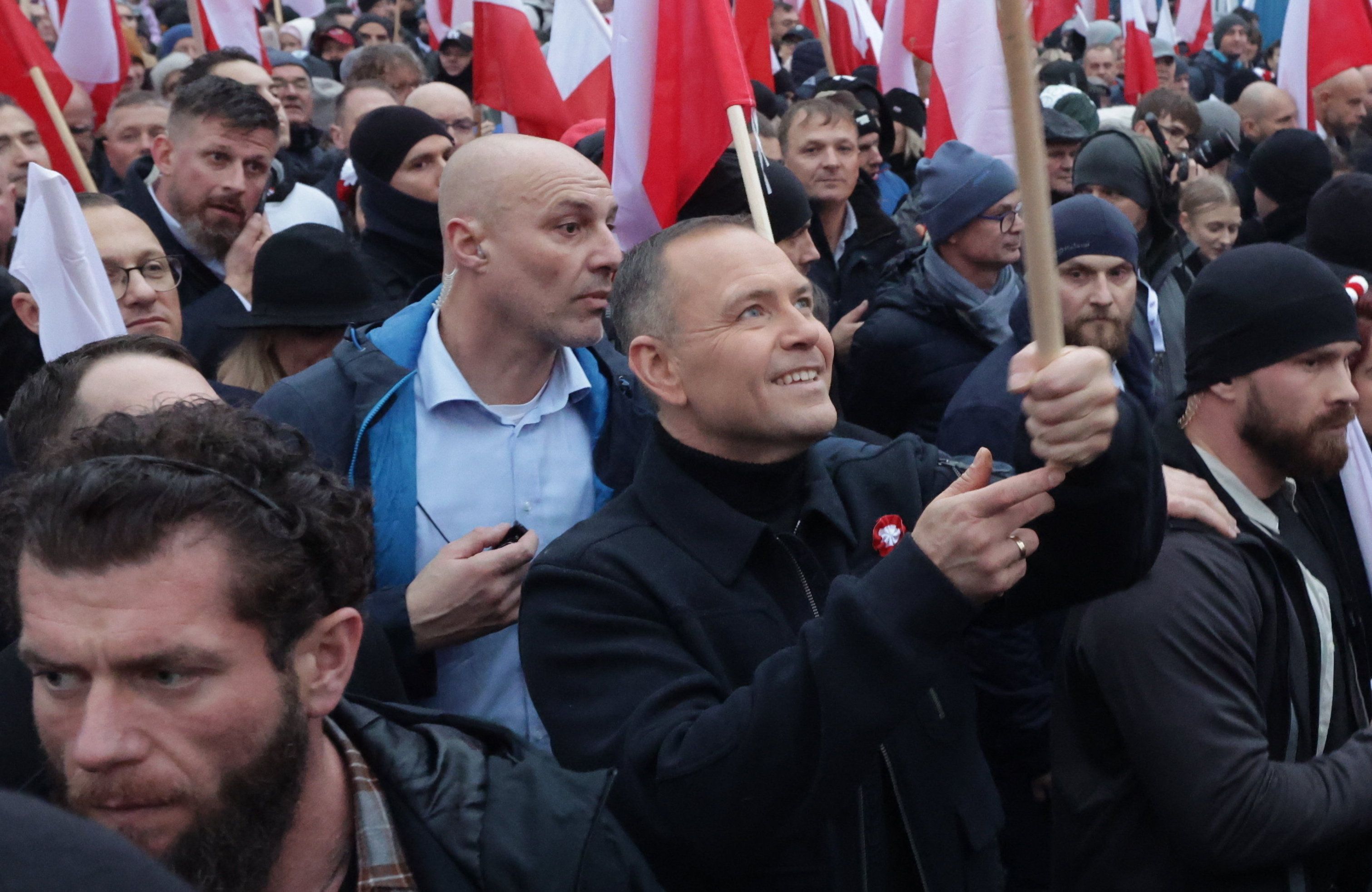 Marsz Niepodleglosci w Warszawie