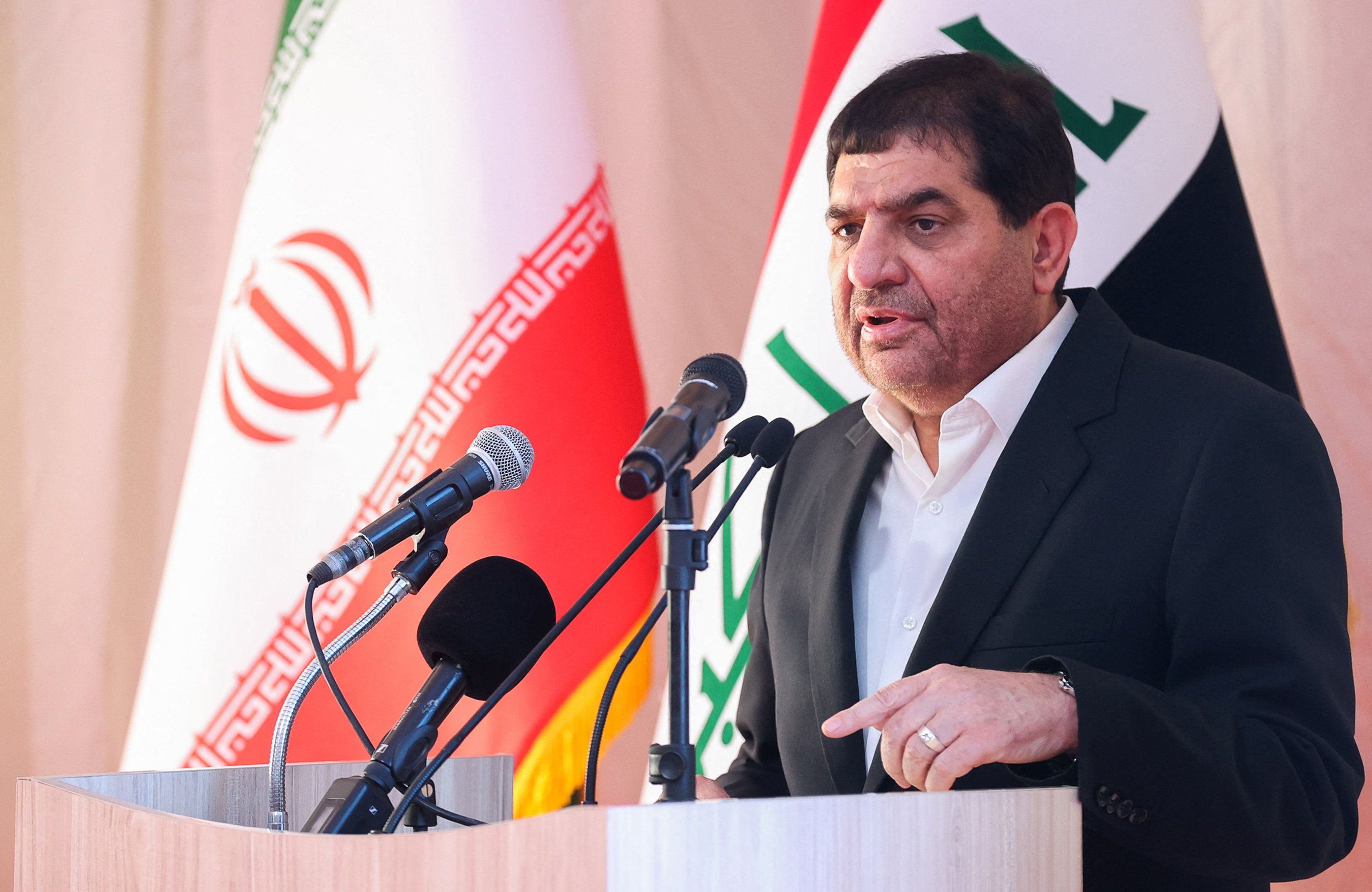 IRAQ-IRAN-POLITICS-BORDER-INFRASTRUCTURE-TRANSPORT