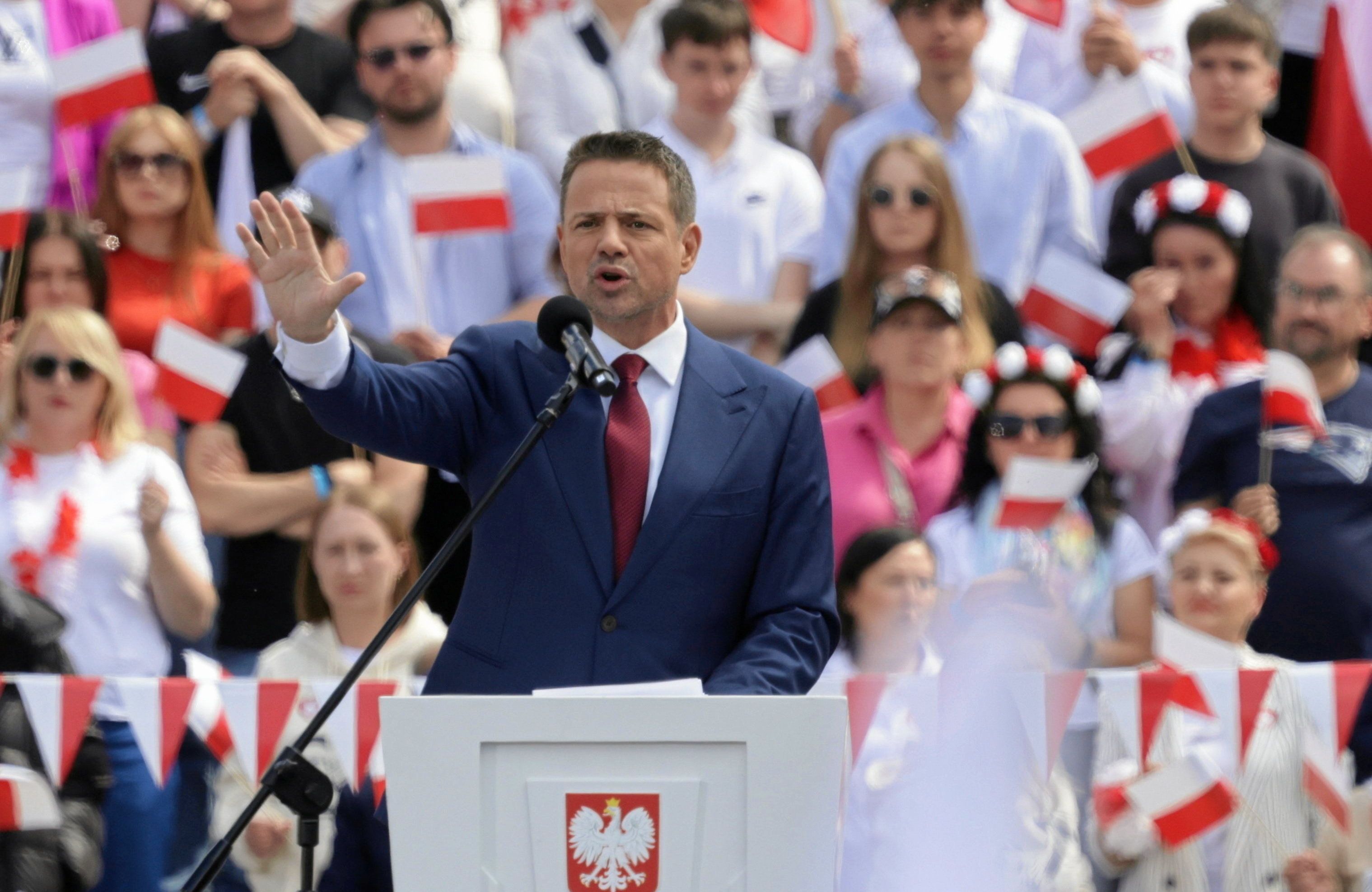 Rafał Trzaskowski, Marsz Patriotów, 25.05.2025 r. Warszawa