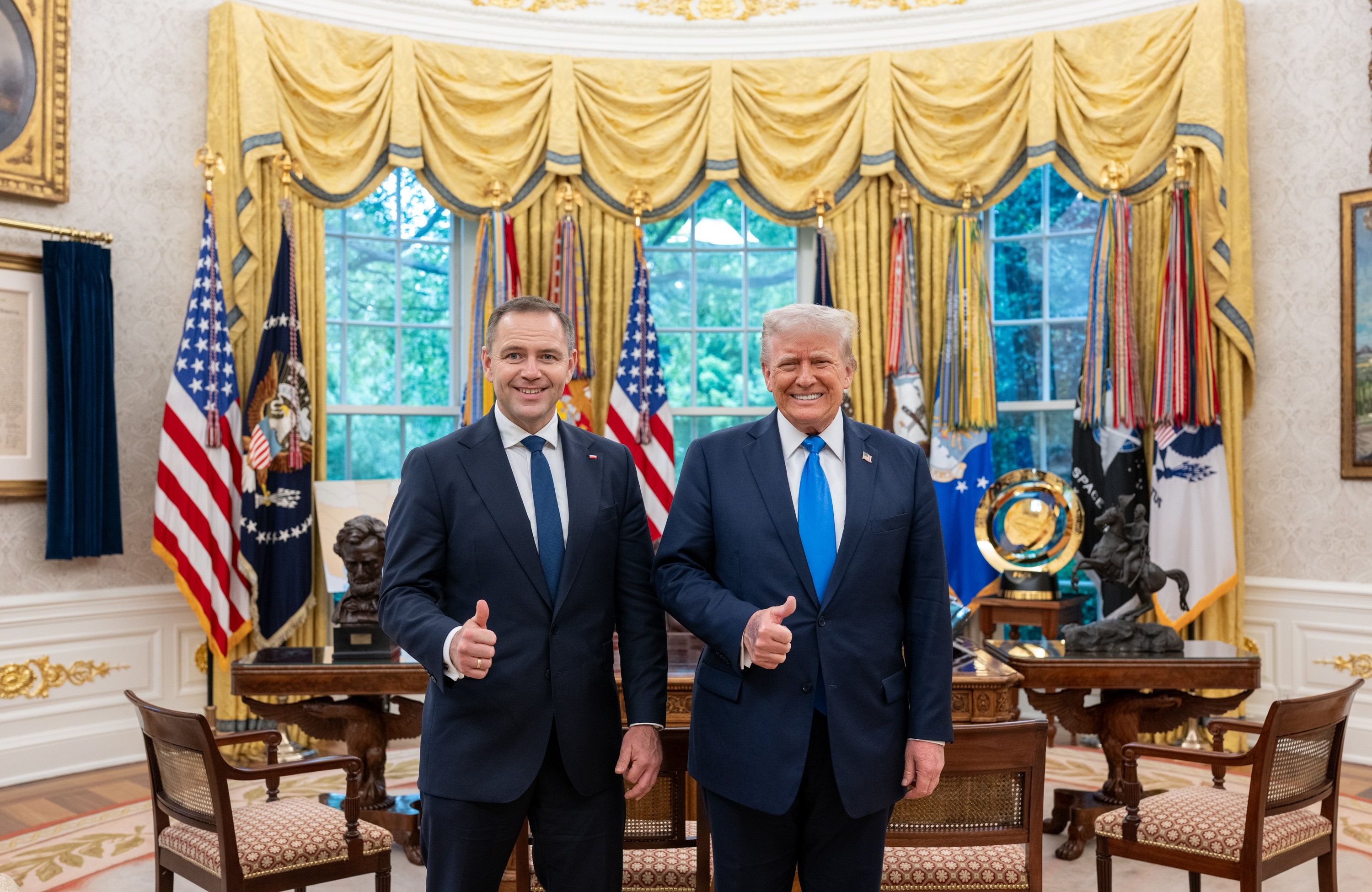 Karol Nawrocki Donald Trump