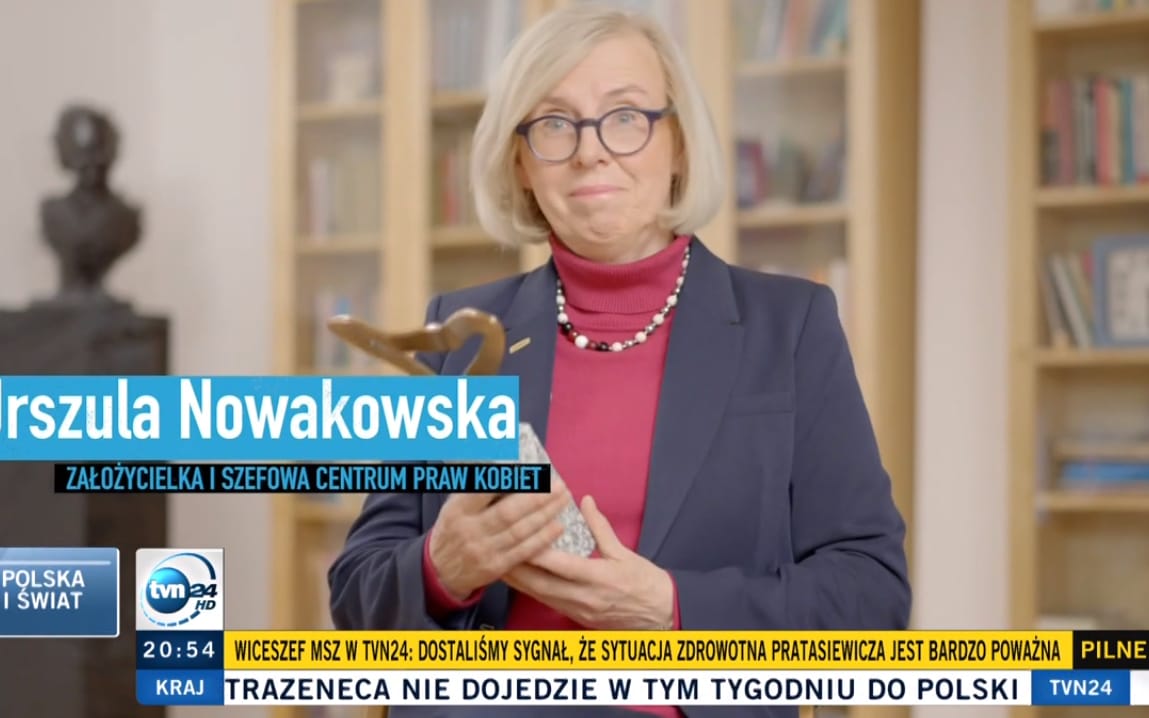 Grafika do artykułu Założycielka Centrum Praw Kobiet z nagrodą Polskiej Rady Biznesu. Piotr Pacewicz z nominacją