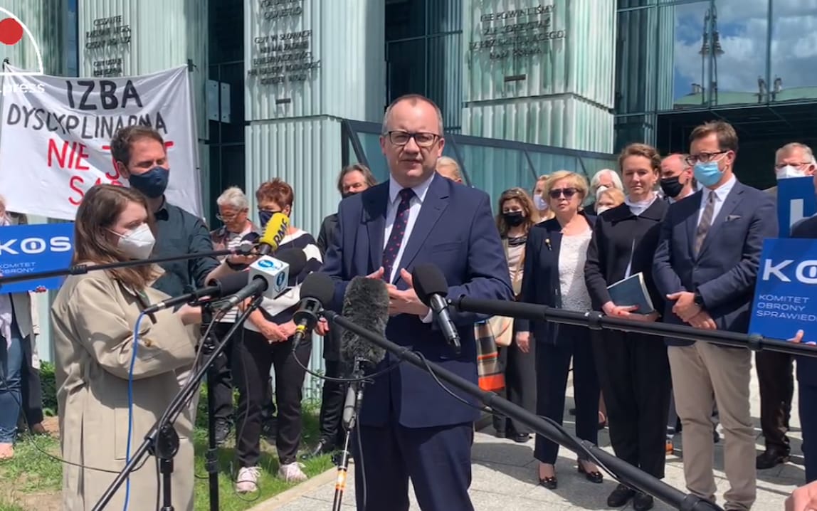 Grafika do artykułu Bodnar: "To jawna kpina z państwa prawa". Konferencja w obronie sędziego Wróbla