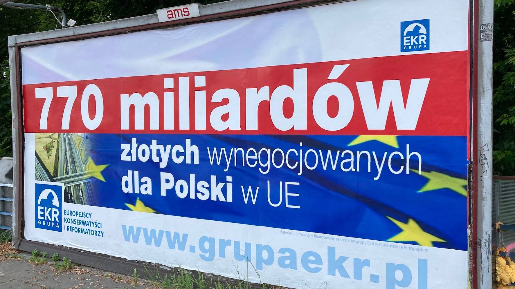 Billboard EKR, 770 mld złotych dla Polski