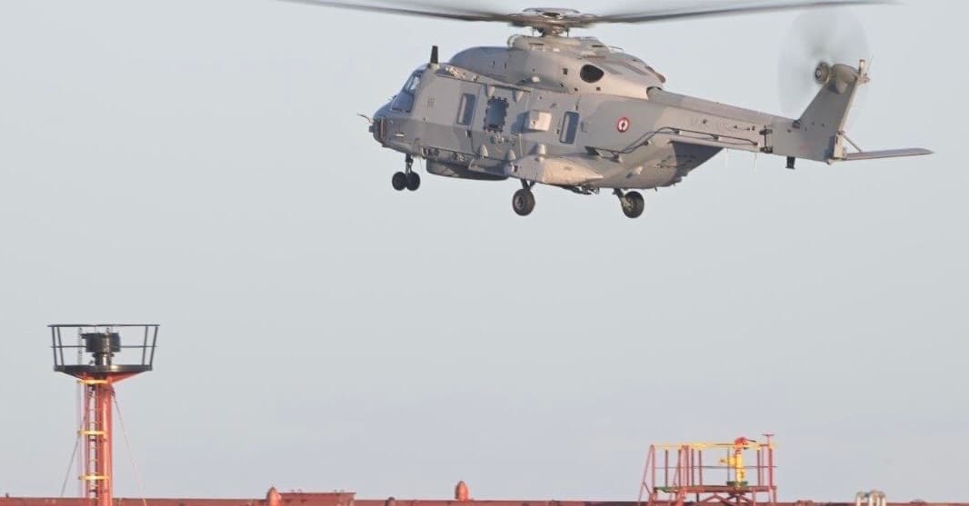 Macron: Francuscy żołnierze weszli na pokład tankowca z rosyjskiej floty cieni