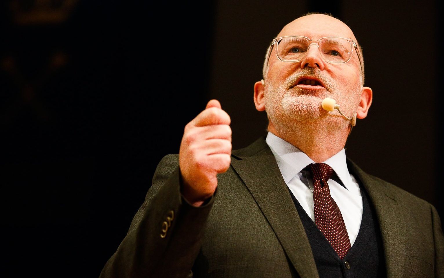 23.01.2019 Krakow , Audytorium Maximum Uniwersytetu Jagiellonskiego . Dialog Obywatelski o przyszlosci Europy z udzialem Fransa Timmermansa .

fot. Jakub Wlodek / Agencja Gazeta
