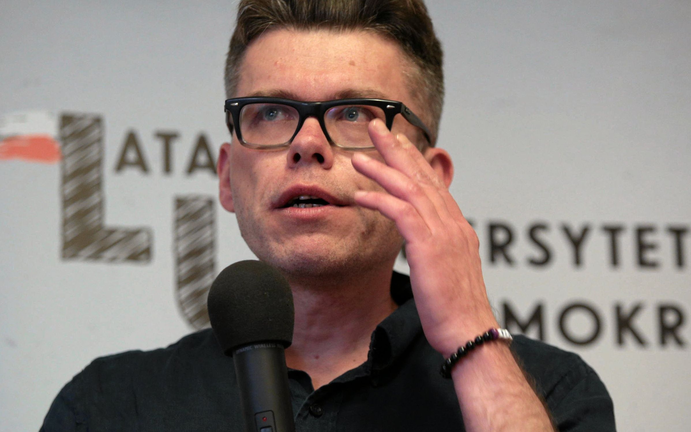 03.04.2019 Kielce , Hotel pod Zlota Roza . Spotkanie z sedzia Igorem Tuleya w ramach Latajacego Uniwersytetu Demokracji .
Fot. Pawel Malecki / Agencja Gazeta